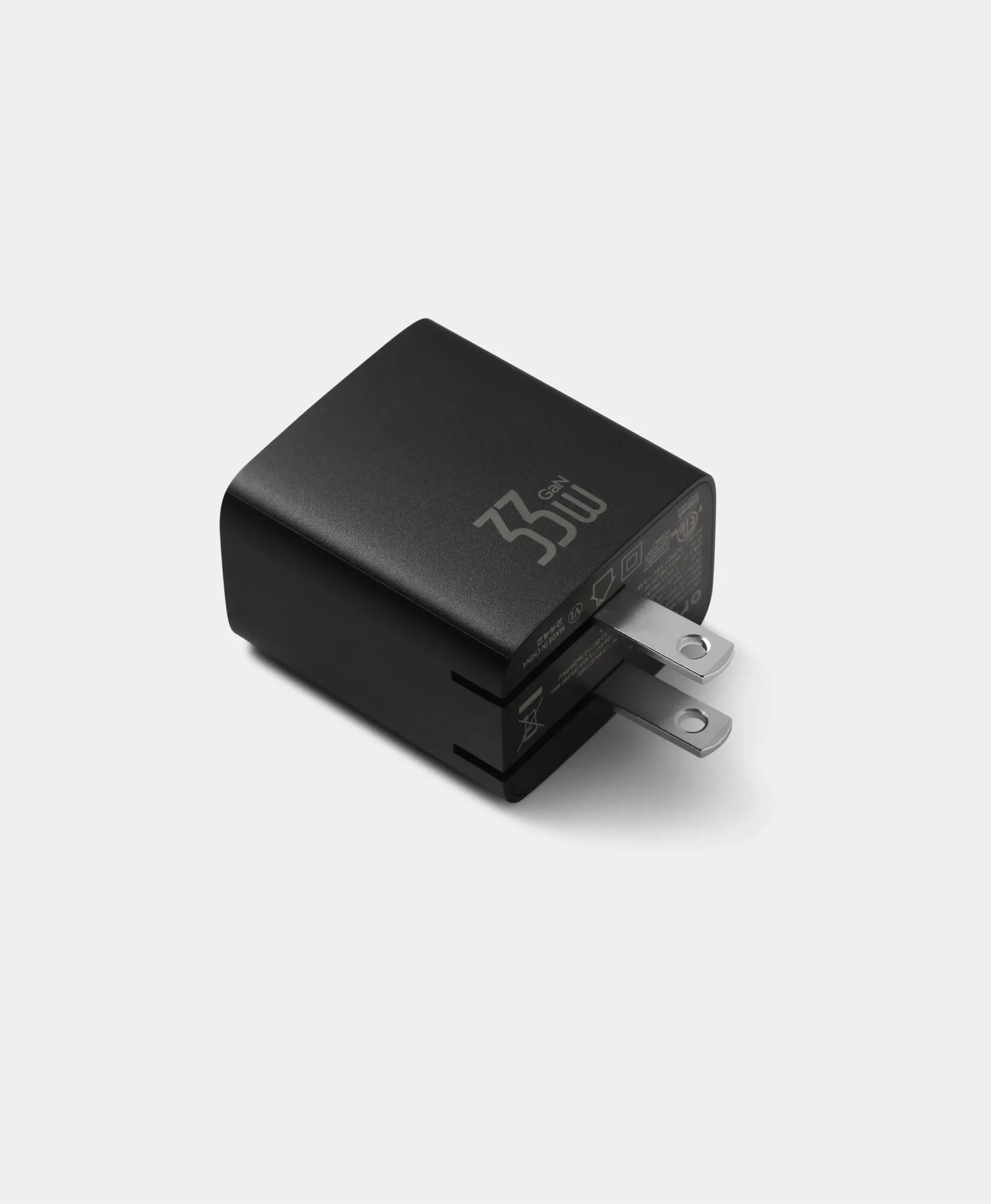 33W Dual Port Battery Charger (US Plug) - Image 3