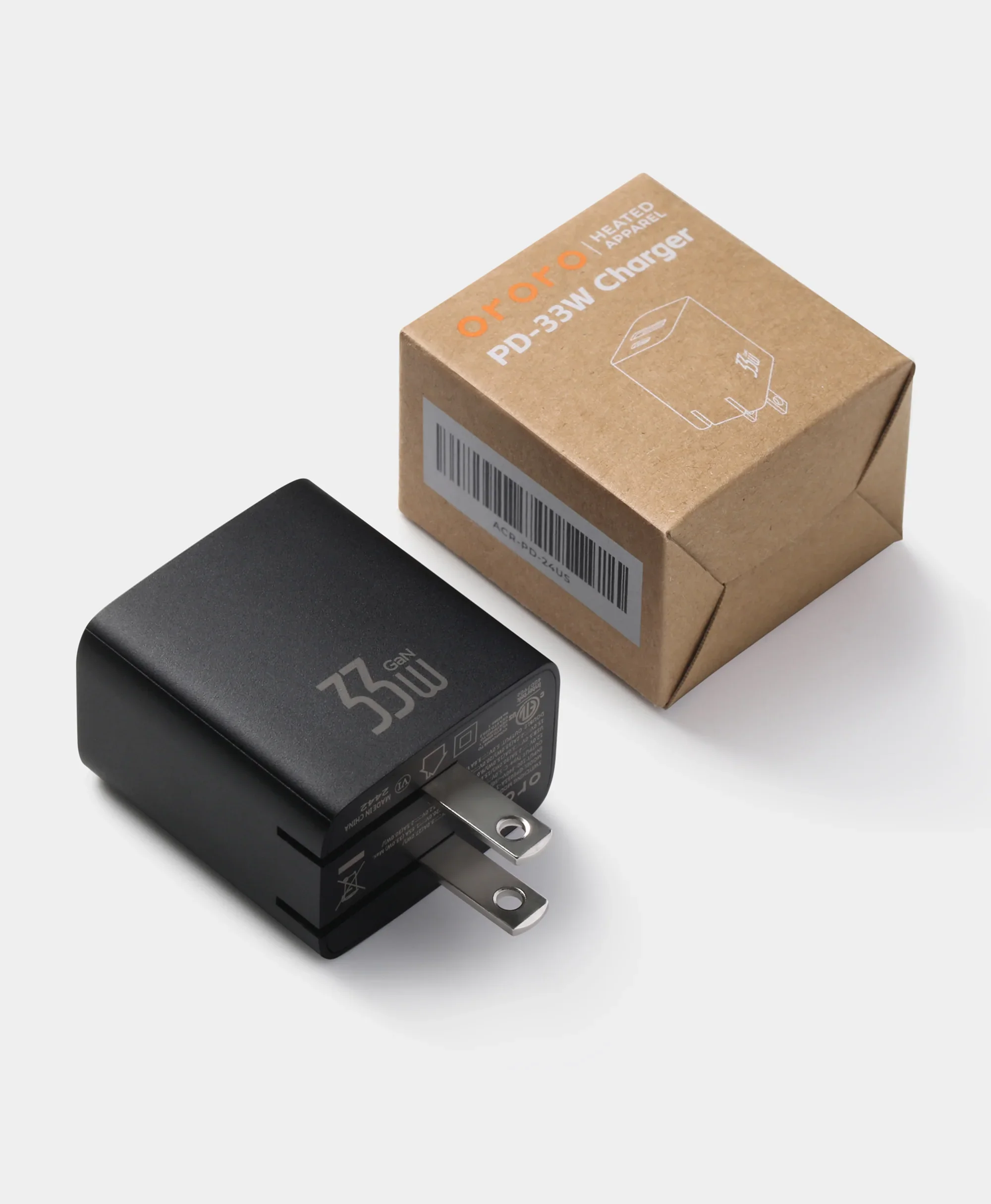 33W Dual Port Battery Charger (US Plug) - Image 5