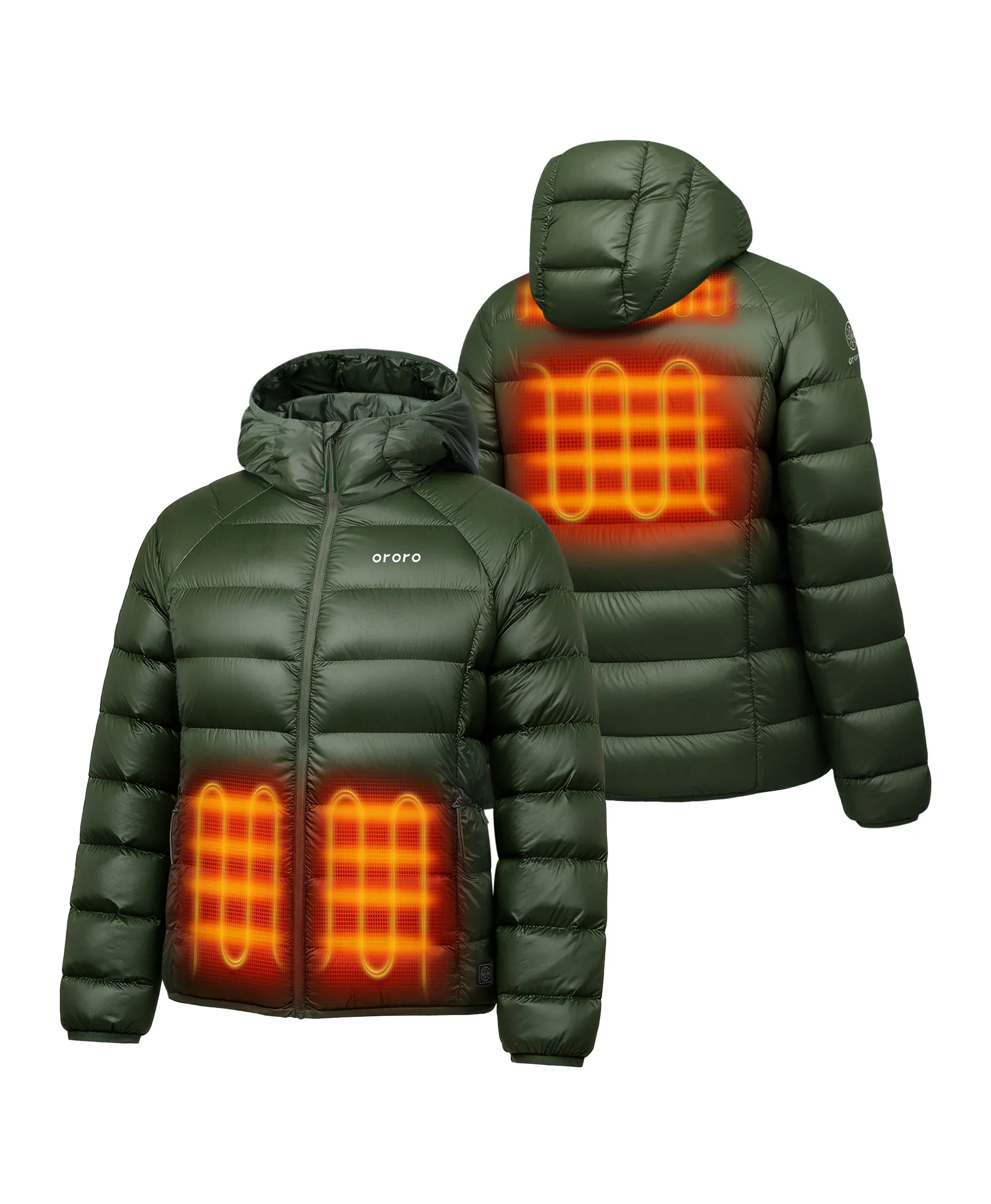 Aero Women's 4-Zone Packable Heated Down Jacket (Apparel Only) - Image 19