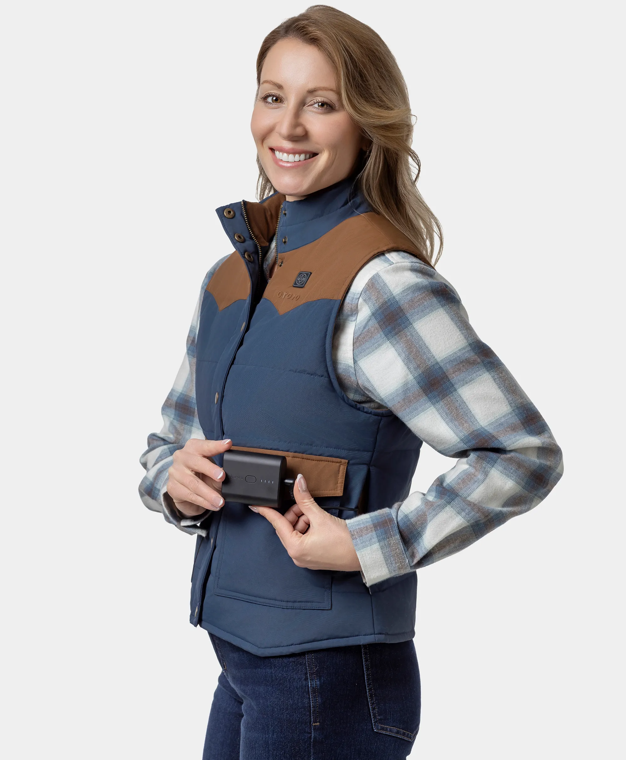 Amelia Women's Western Heated Vest (Final Sale) - Image 6