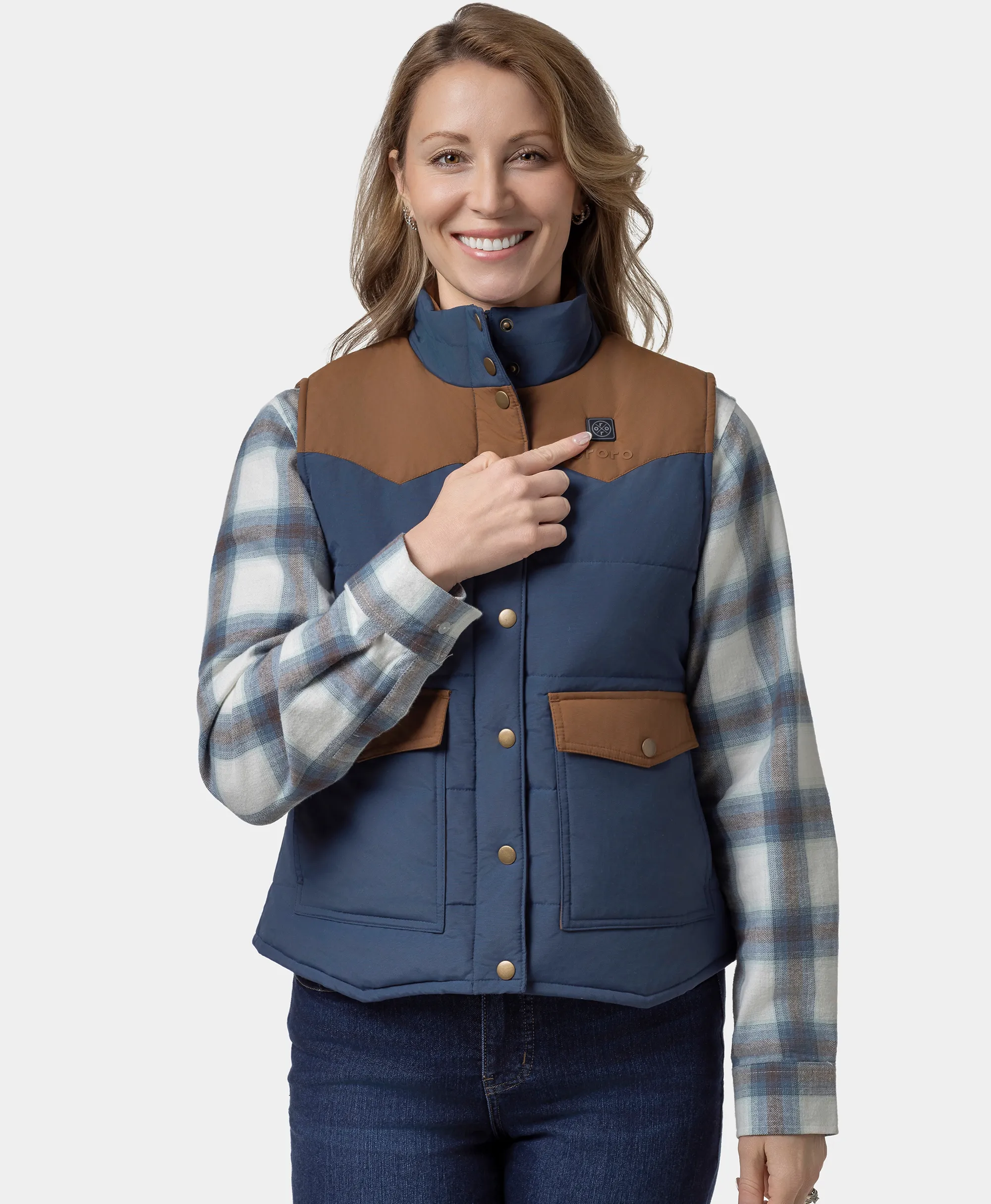 Amelia Women's Western Heated Vest (Final Sale) - Image 7