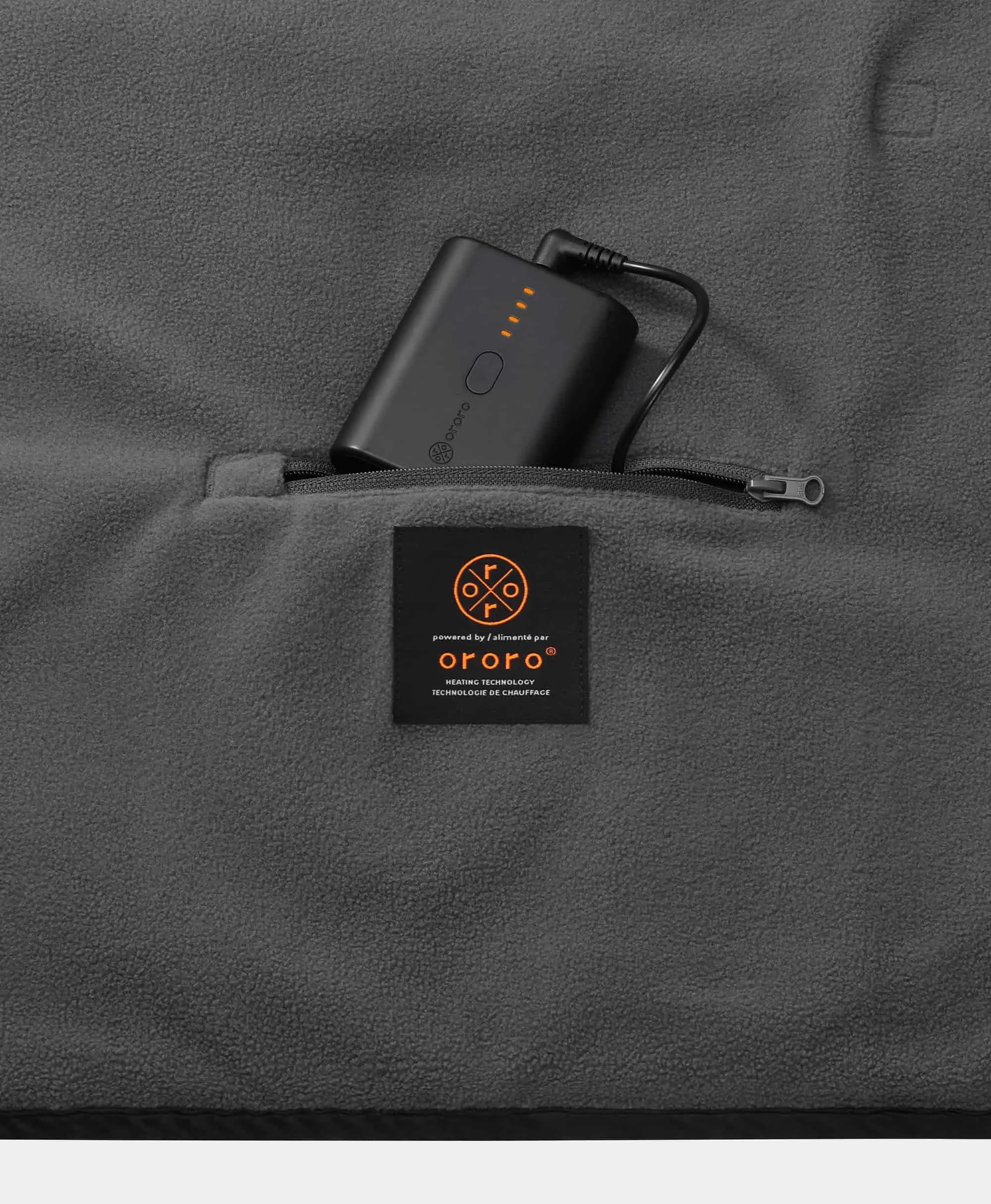 ororo x BAUER REDLINE Unisex 5-Zone Heated Blanket - Image 15