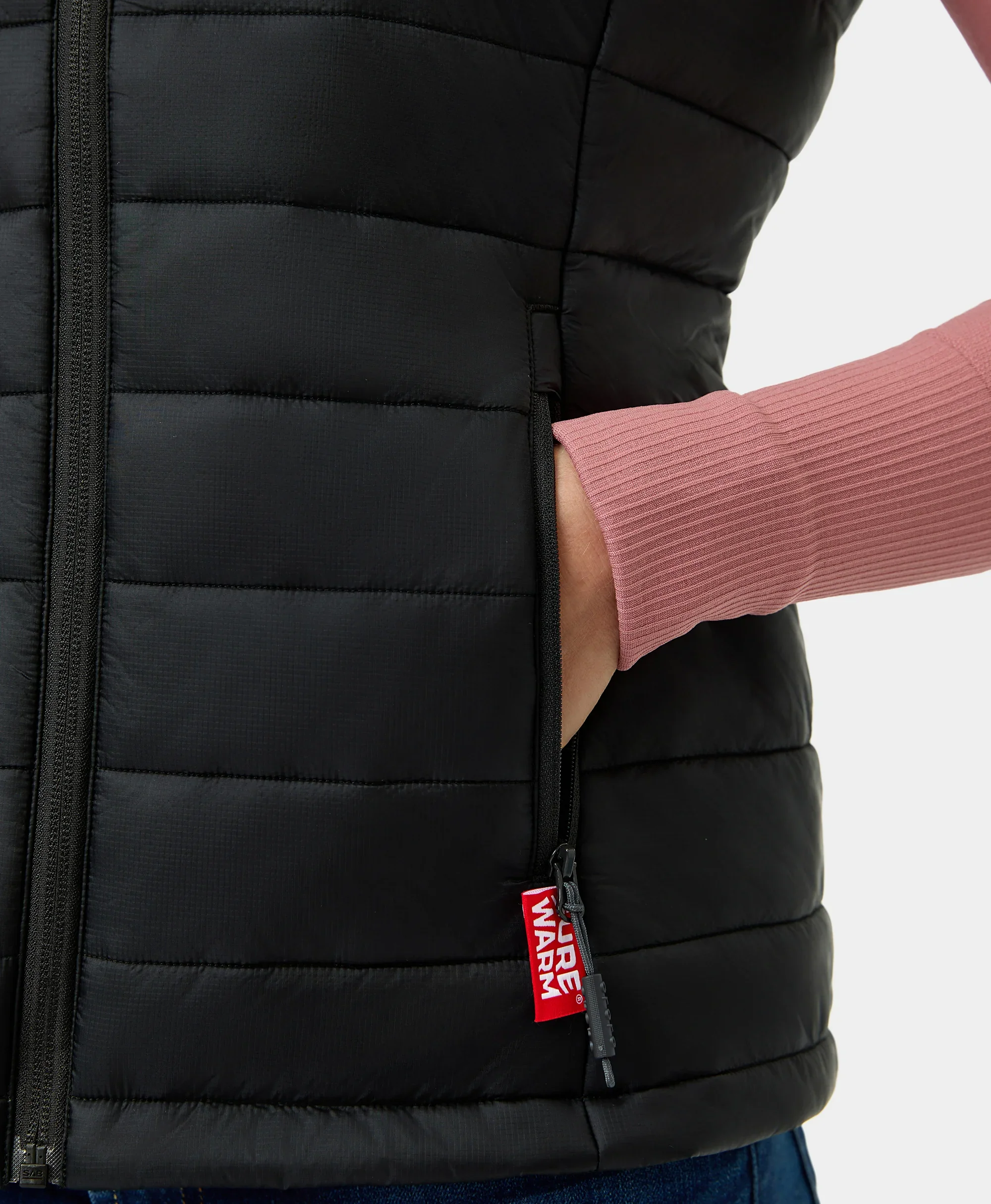 (Open-box) SureWarm® Women's 7-Zone Dual-Control Classic Pro Heated Vest(Battery Set Not Included) - Image 11