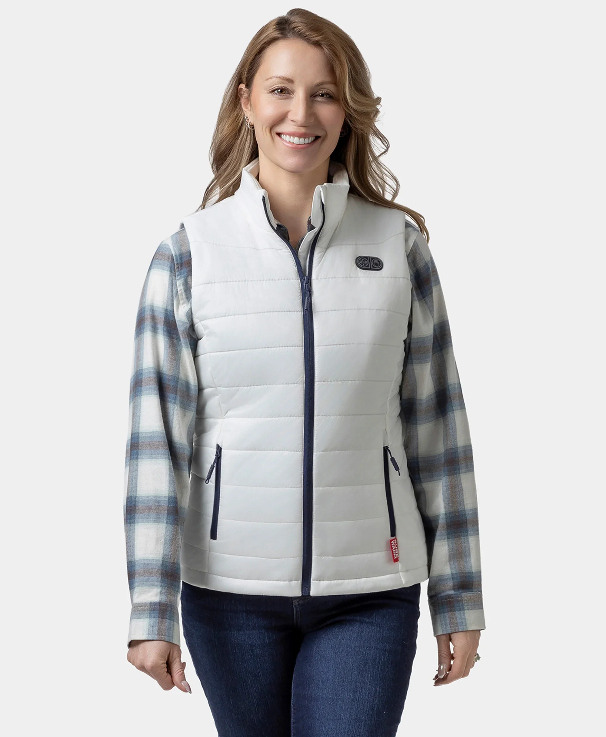 (Open-box) SureWarm® Women's 7-Zone Dual-Control Classic Pro Heated Vest(Battery Set Not Included) - Image 20
