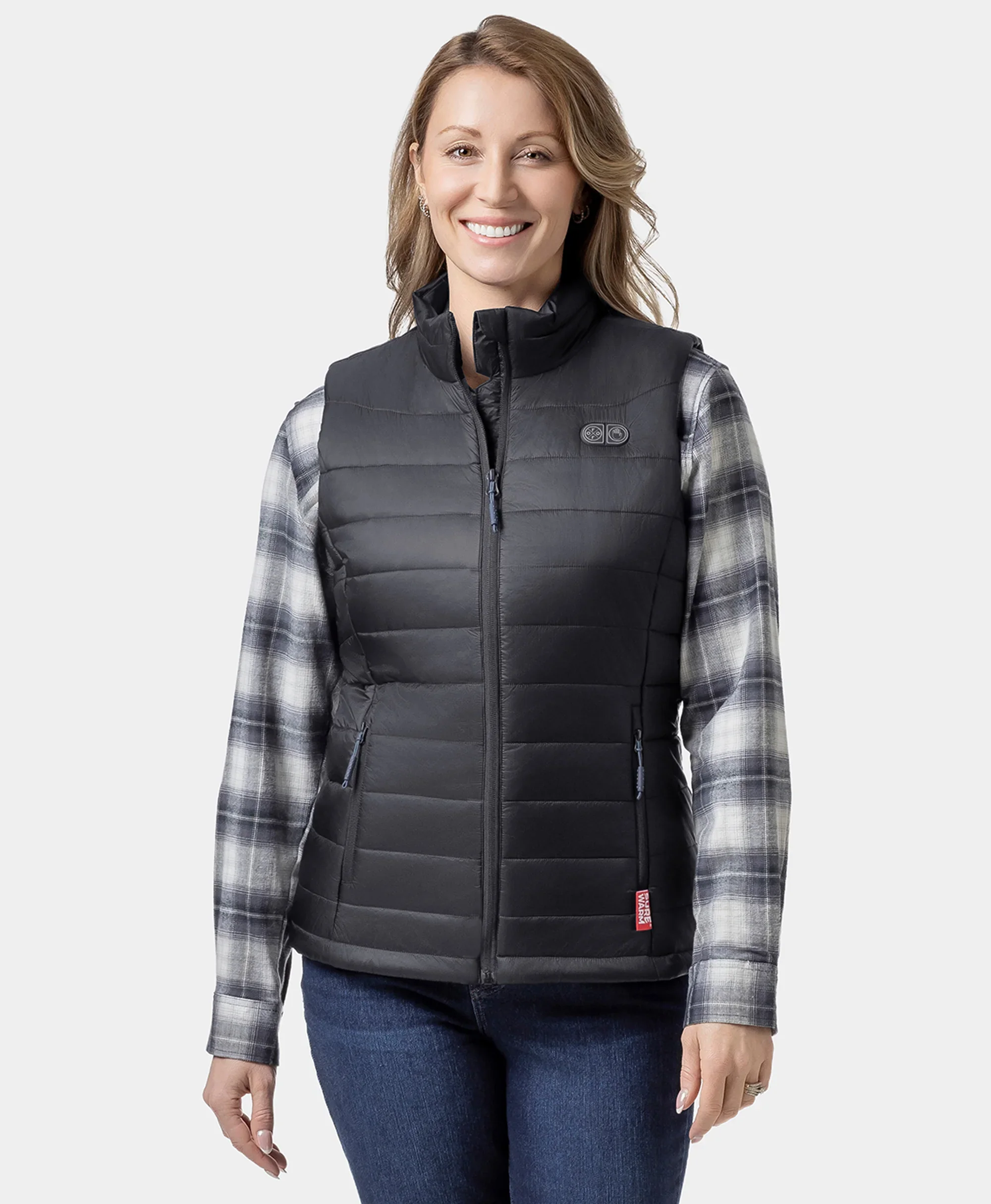 (Open-box) SureWarm® Women's 7-Zone Dual-Control Classic Pro Heated Vest(Battery Set Not Included) - Image 6