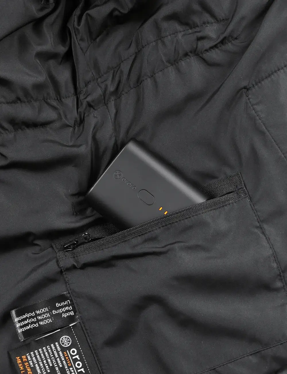 Bundle Deal - Women's Classic Heated Vest (Black) & Extra Mini 5K Battery - Image 10