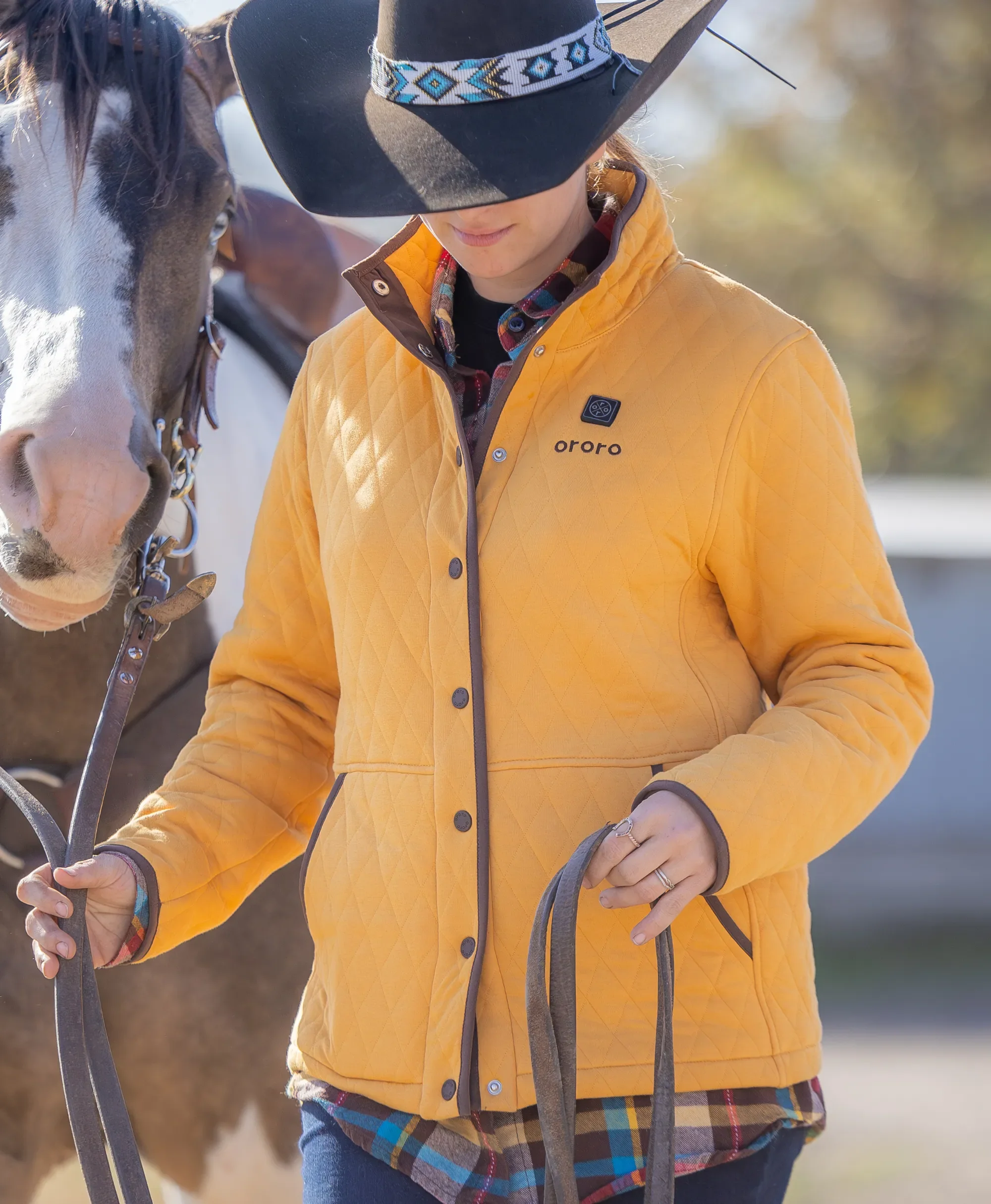 Chalet Women's Heated Quilted Jacket (Final Sale) - Image 23