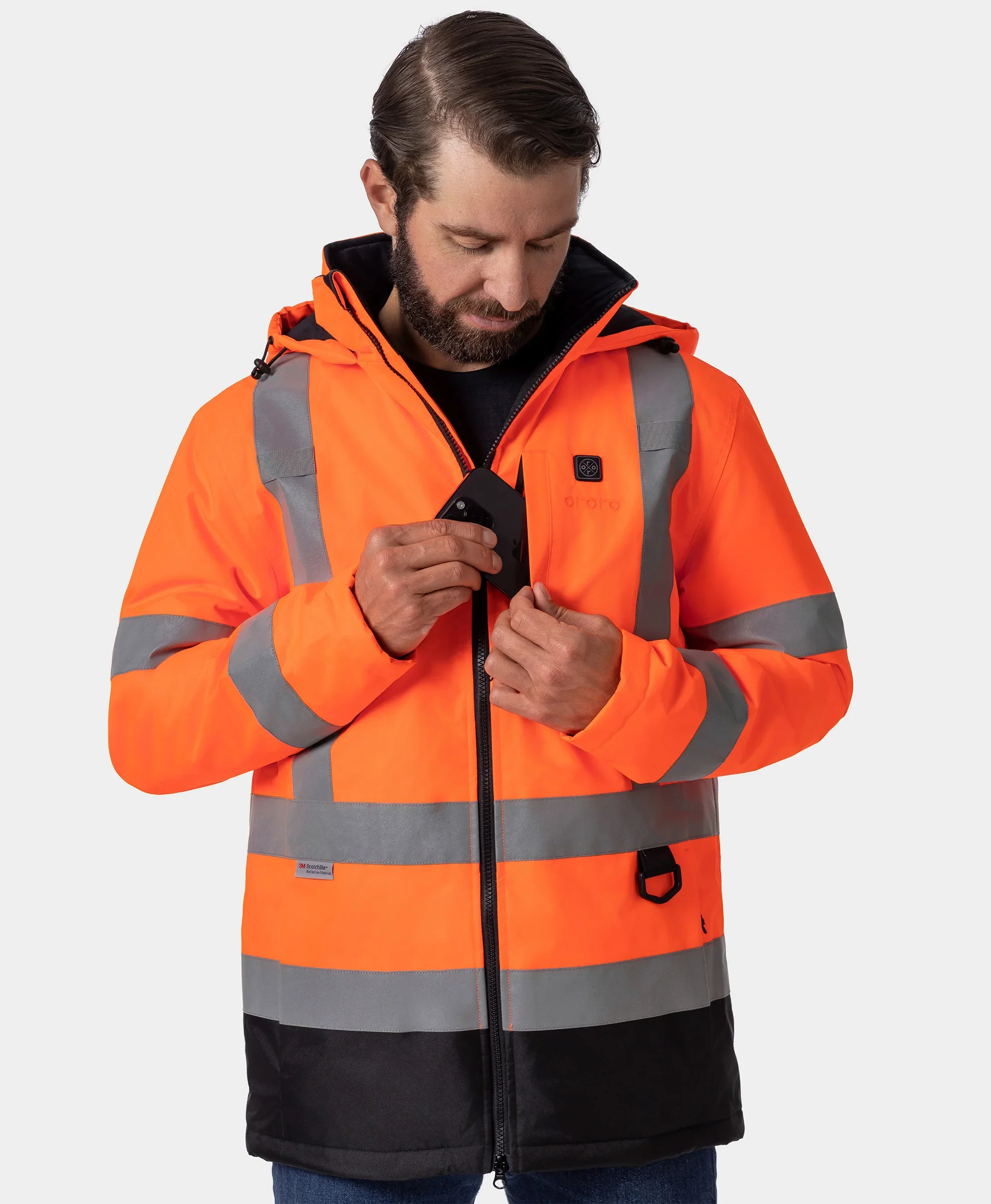 Flagstaff Men's Heated High-Visibility Jacket - Image 14