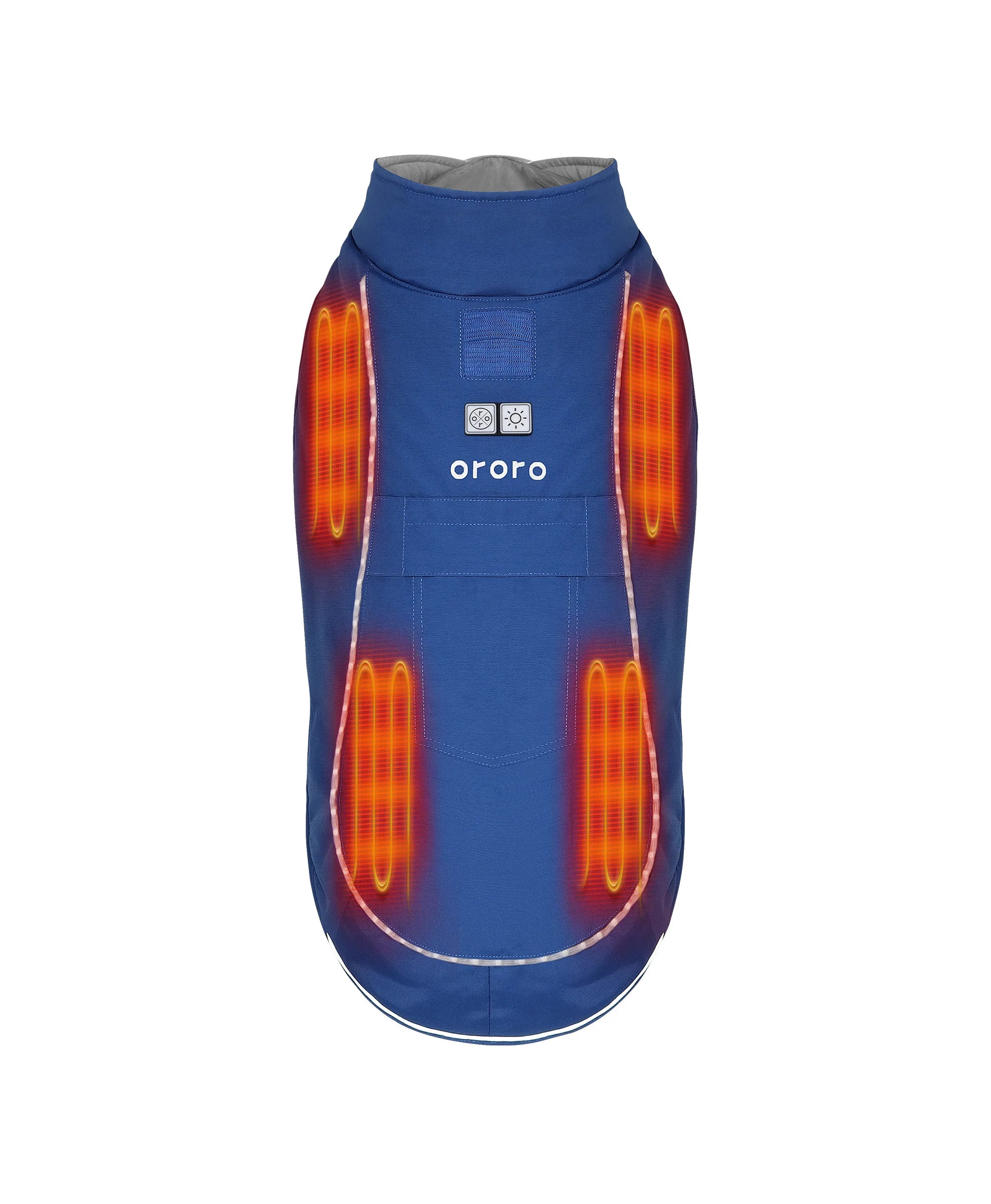 Koldpwoof 4-Zone Heated Dog Vest w/ LED Lights - Image 3