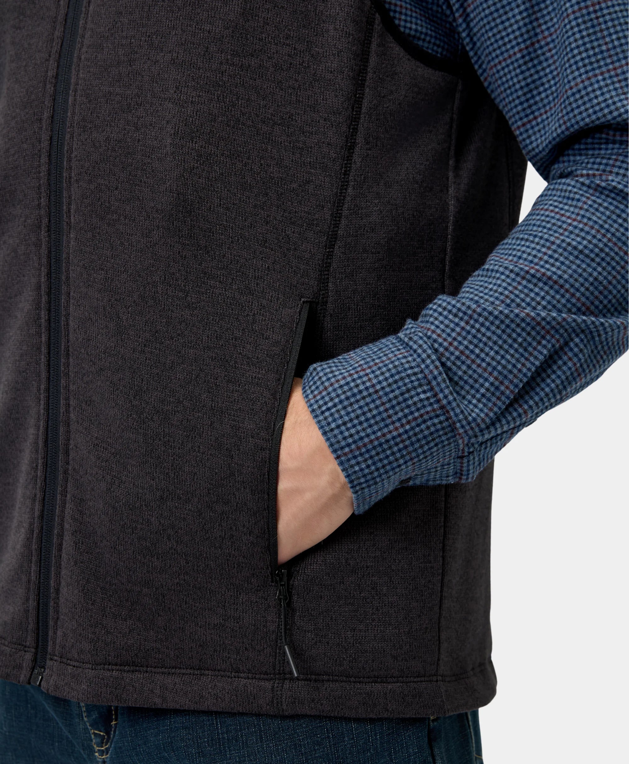 ororo x OpenHeat OH-1 Men’s Heated Recycled Fleece Vest (w/ Type-C Power Port) - Image 7