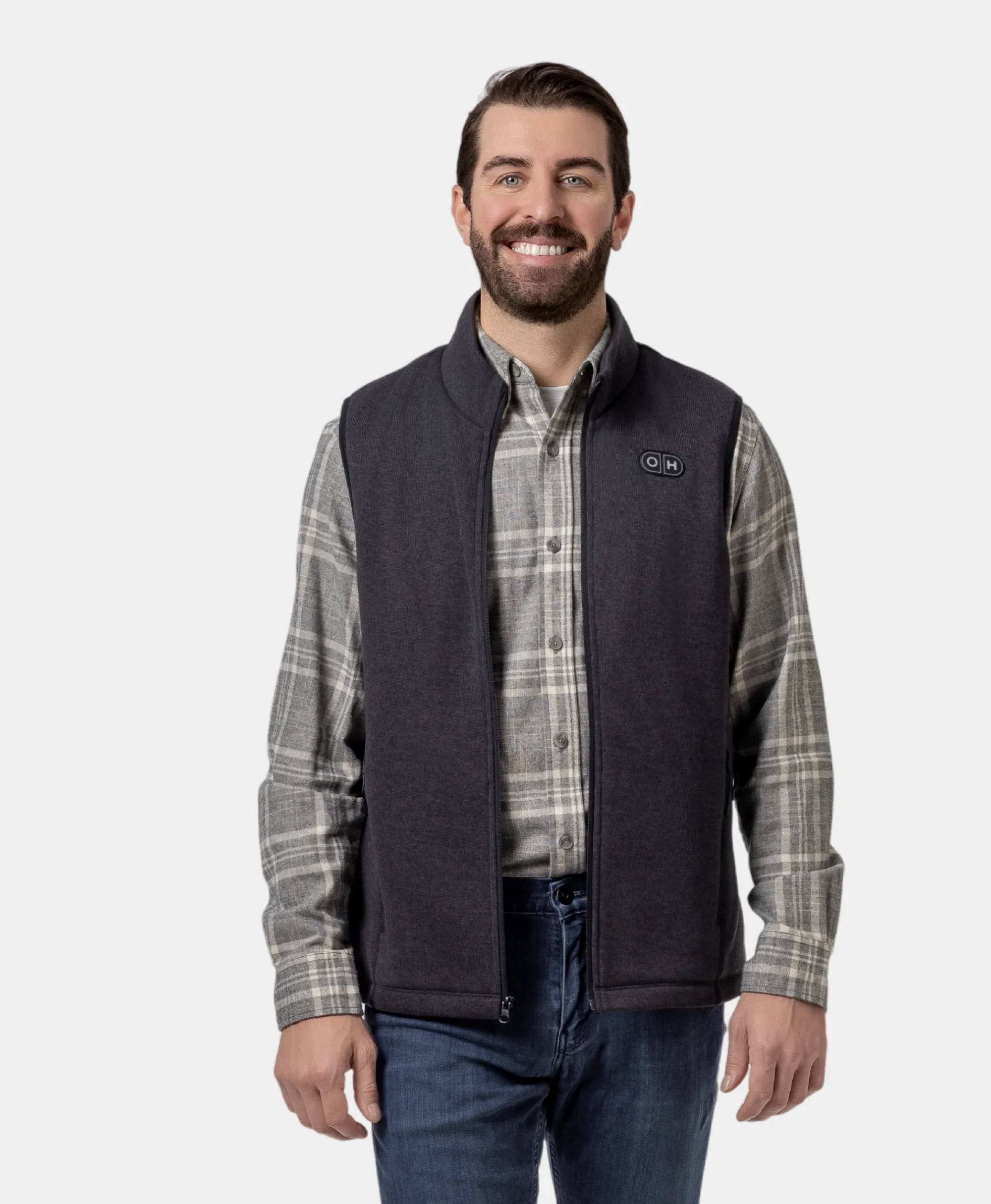 ororo x OpenHeat OH-1 Men’s Heated Recycled Fleece Vest (w/ Type-C Power Port) - Image 9