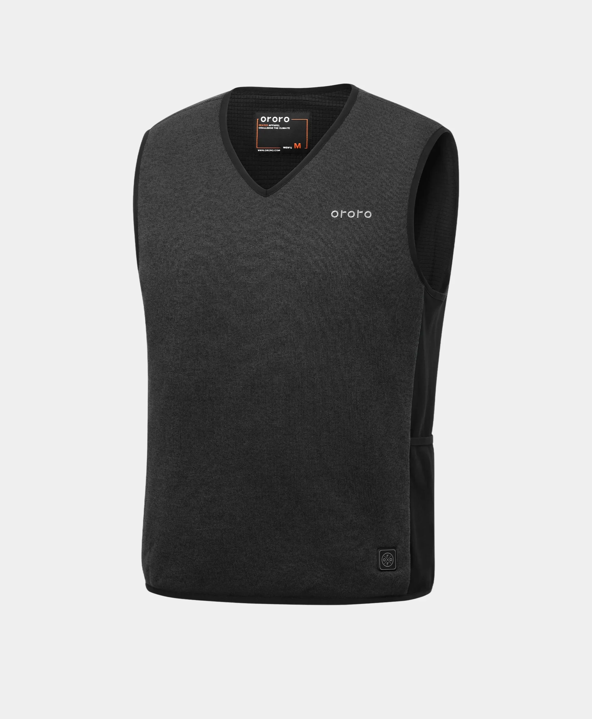 Prestige Men's 4-Zone Heated Fleece V-Neck Liner Vest