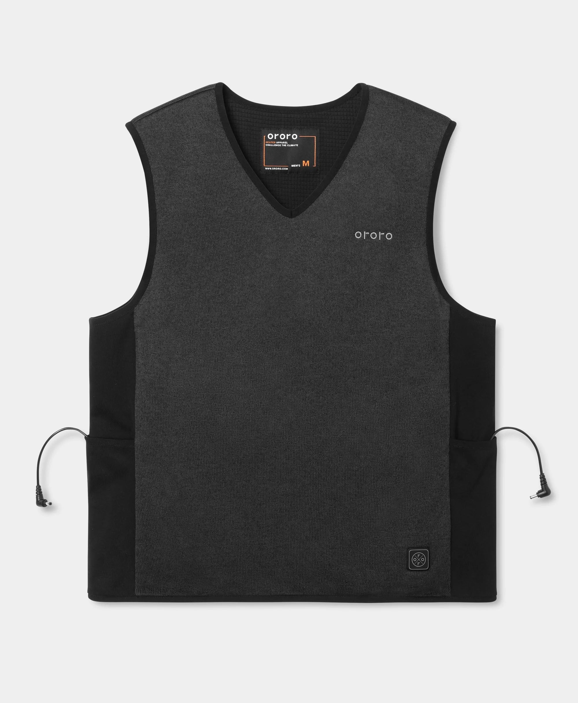 Prestige Men's 4-Zone Heated Fleece V-Neck Liner Vest - Image 3
