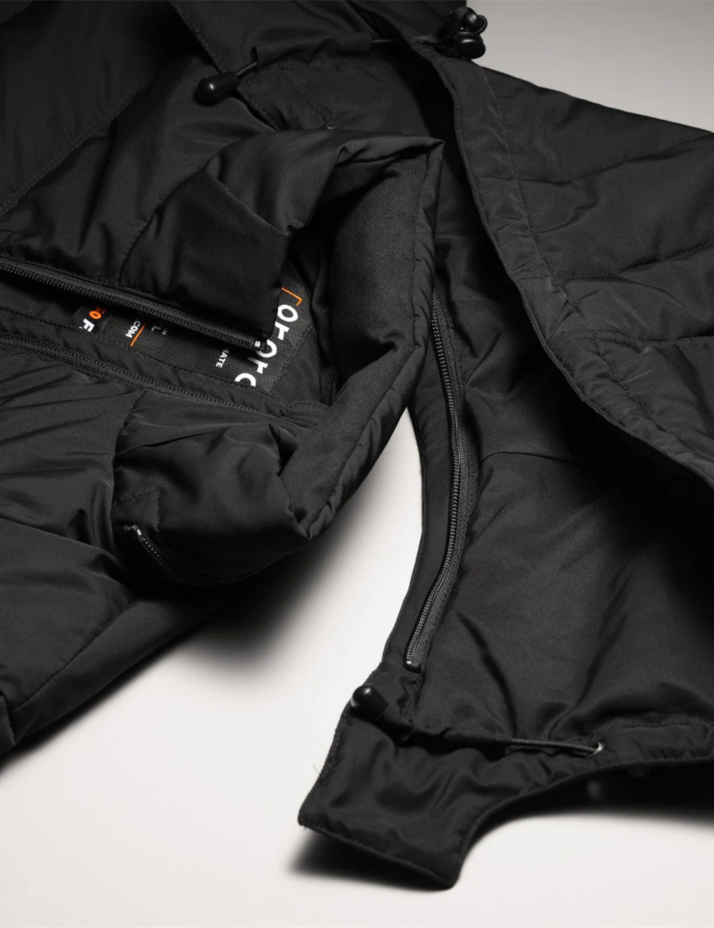 Men's Heated Down Jacket - Black (Apparel Only) - Image 5
