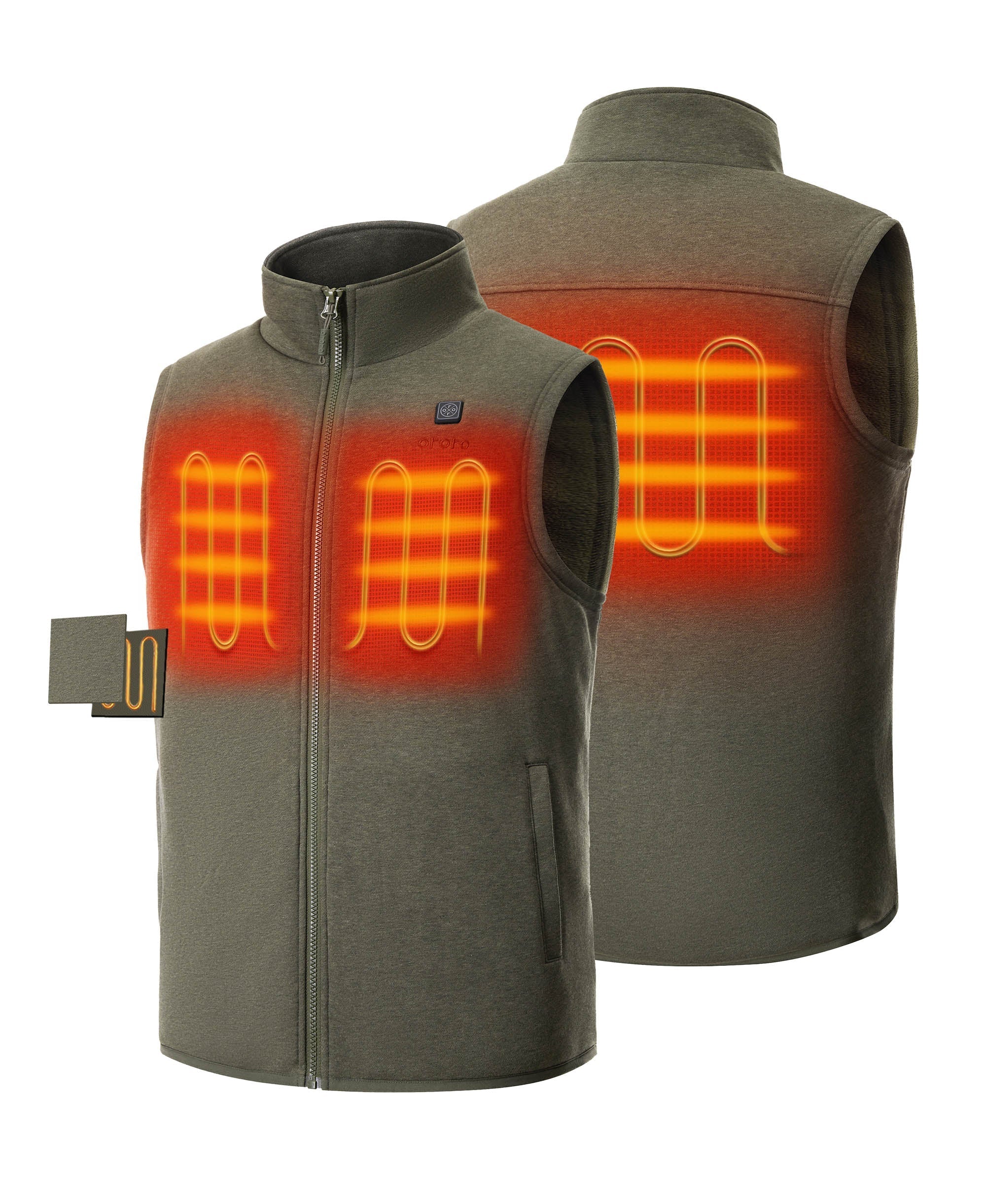 Men's Heated Fleece Vest (Apparel Only) (Final Sale) - Image 13