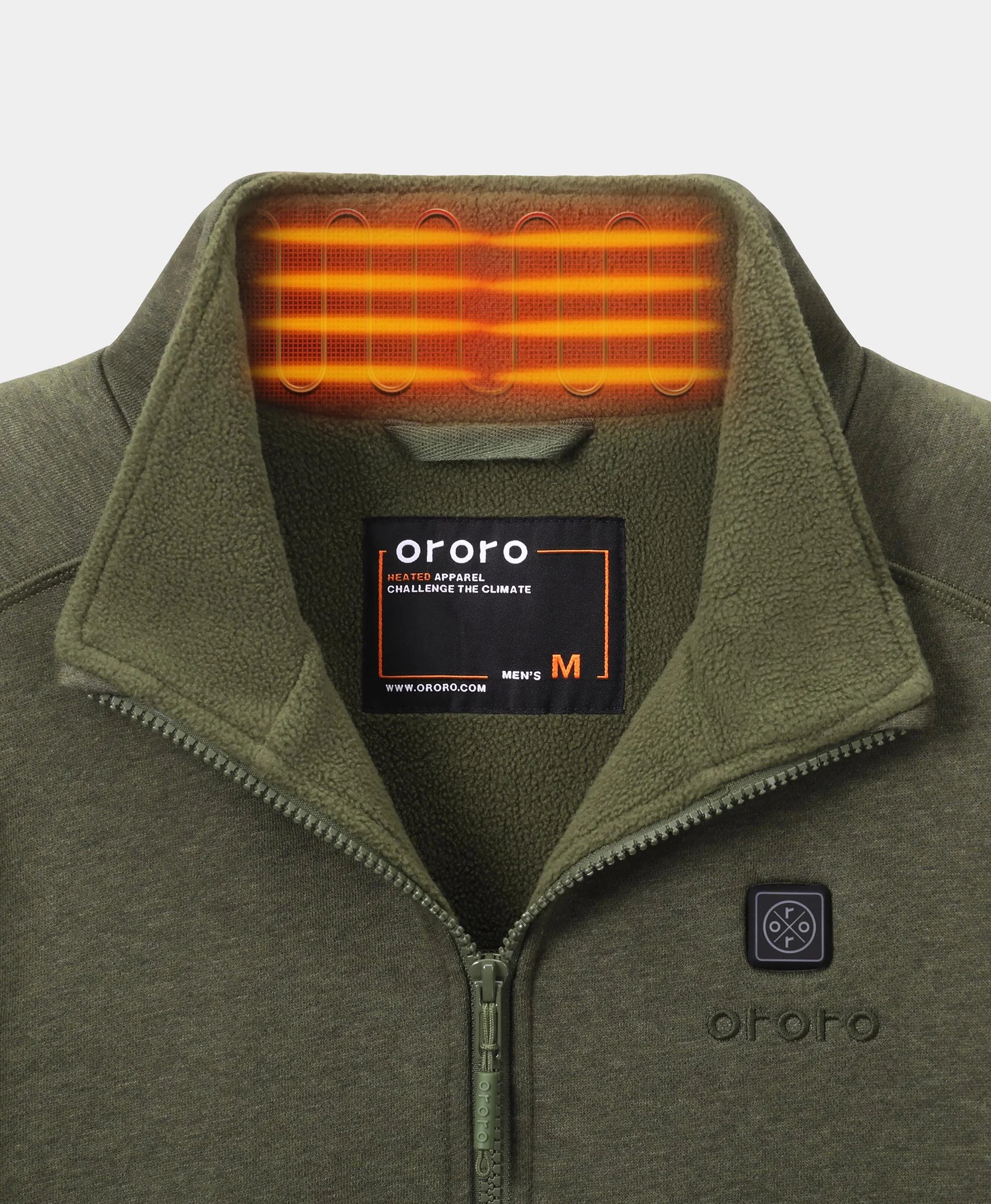 (Open-box) Men's Heated Full-Zip Fleece Jacket (2025) (Battery Set Not Included) - Image 20