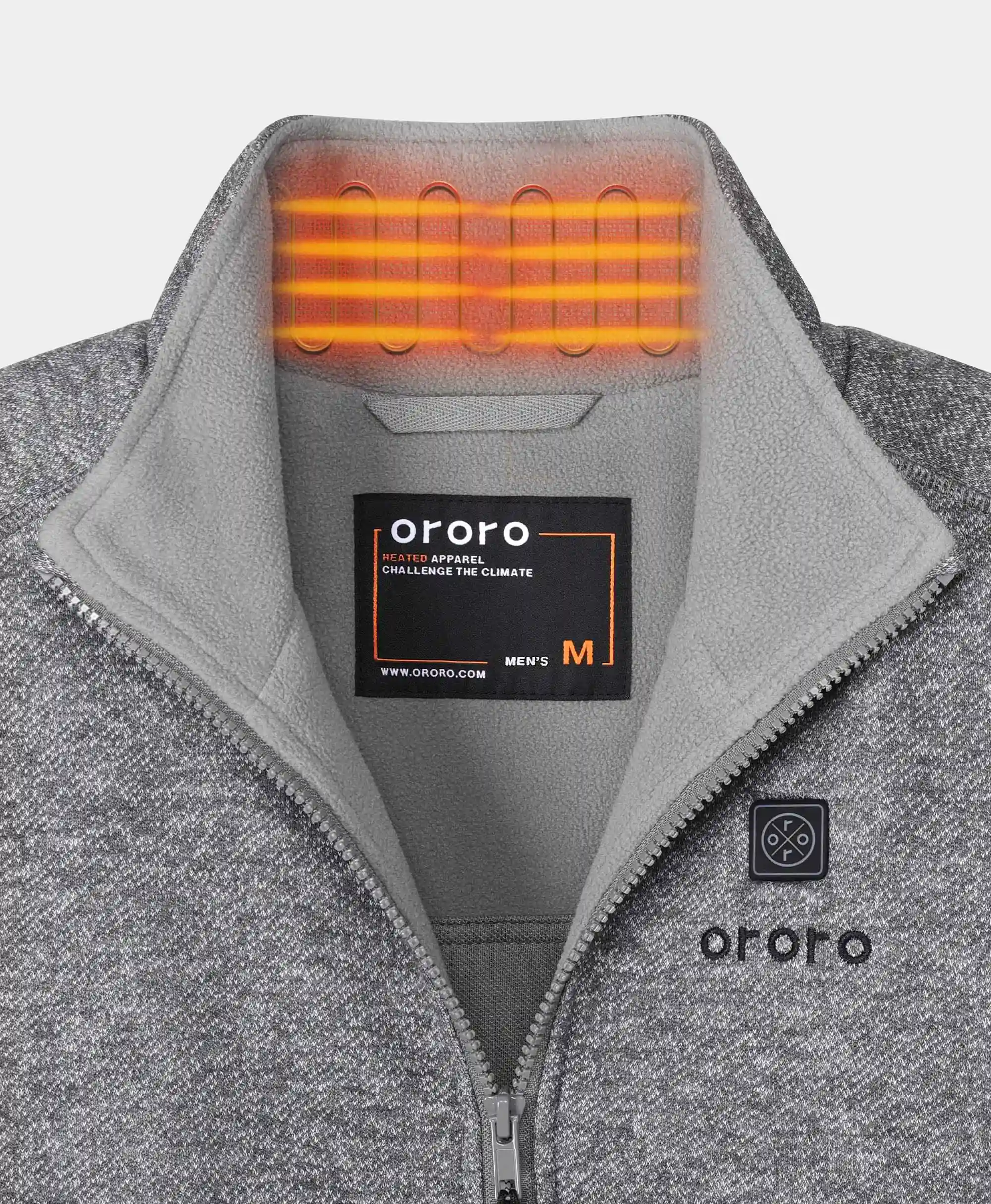 (Open-box) Men's Heated Full-Zip Fleece Jacket (2025) (Battery Set Not Included) - Image 7