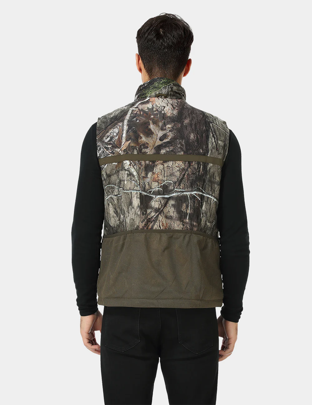 Men's Heated Hunting Vest - Camouflage, Mossy Oak® Country DNA (Apparel Only) (Final Sale) - Image 4