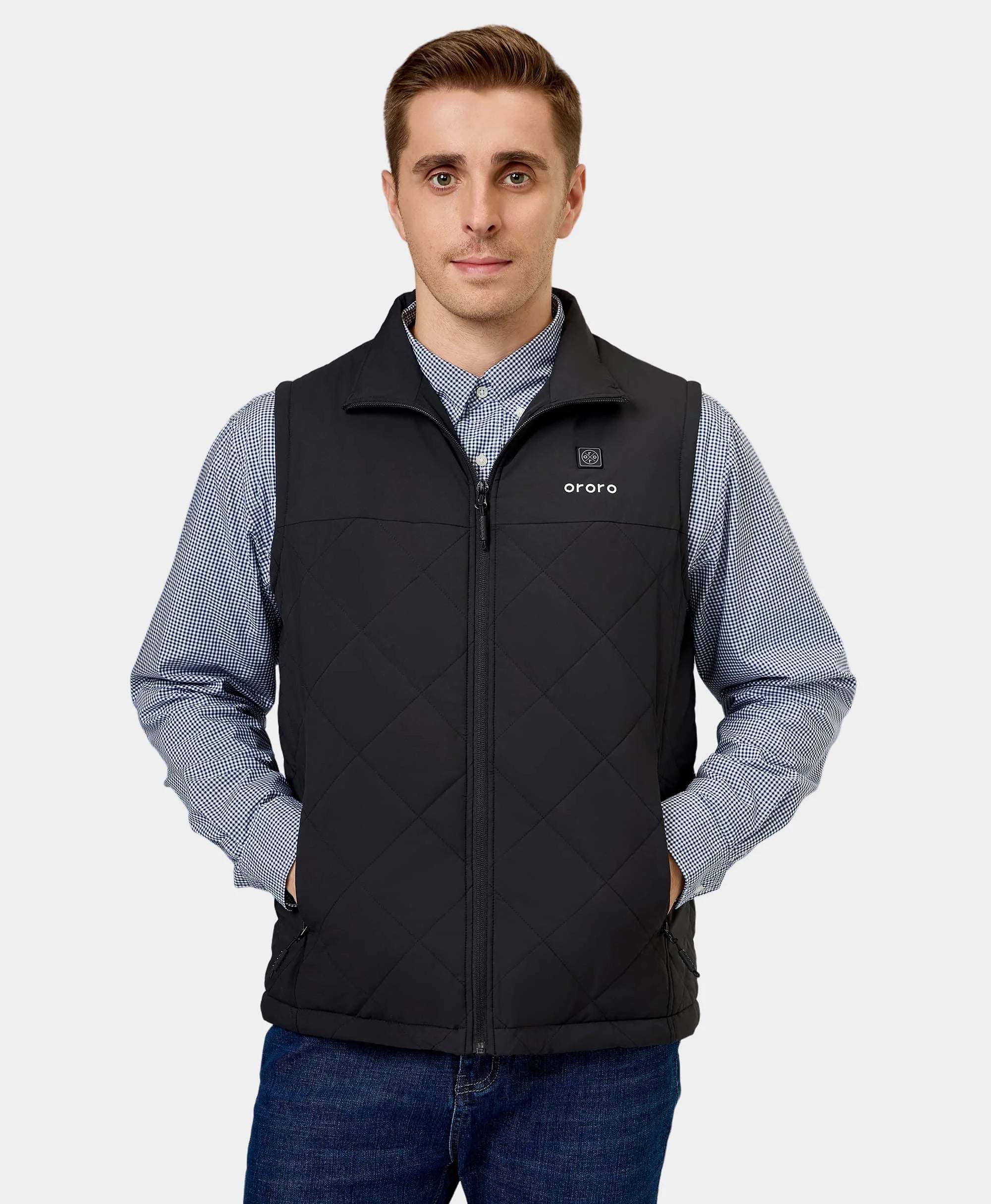 Men's Heated Quilted Vest (Apparel Only) - Image 8