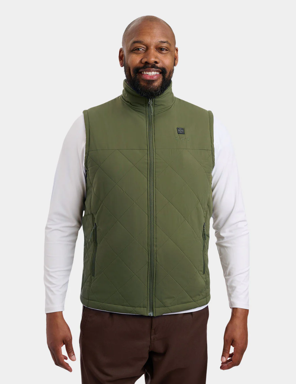 Men's Heated Quilted Vest - New Colors - Image 7