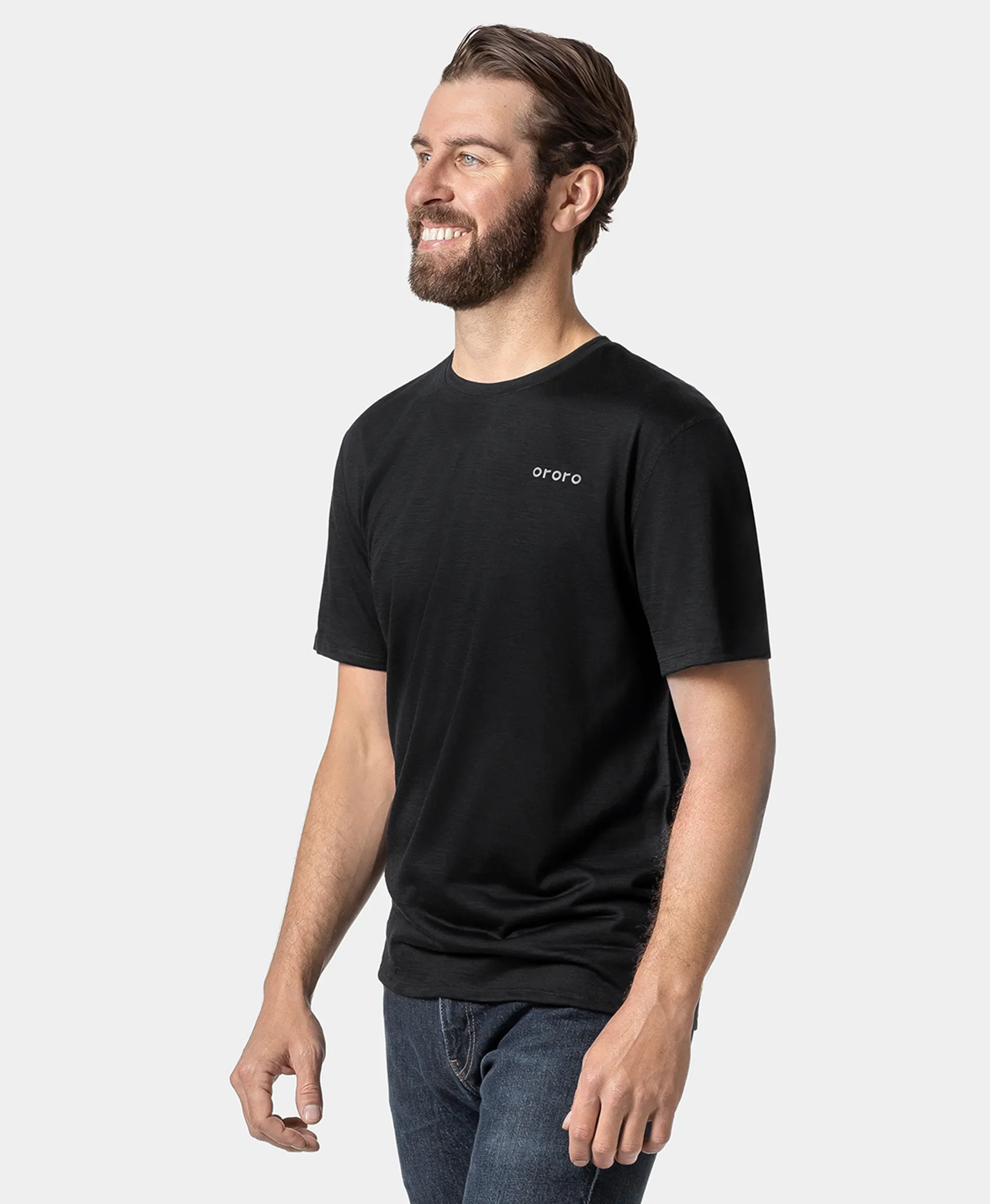 Men’s Short Sleeve 100% Wool T-Shirt (Final Sale) - Image 3