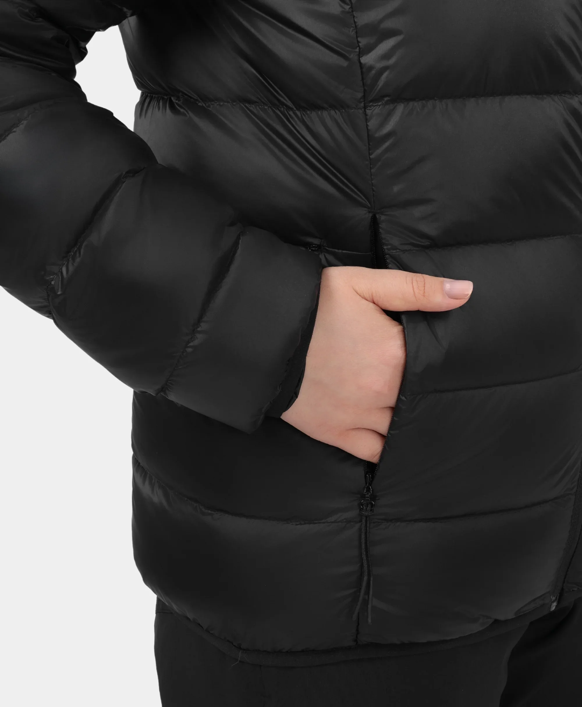 AeroPro Women's 8-Zone Packable Heated Down Jacket - Image 11