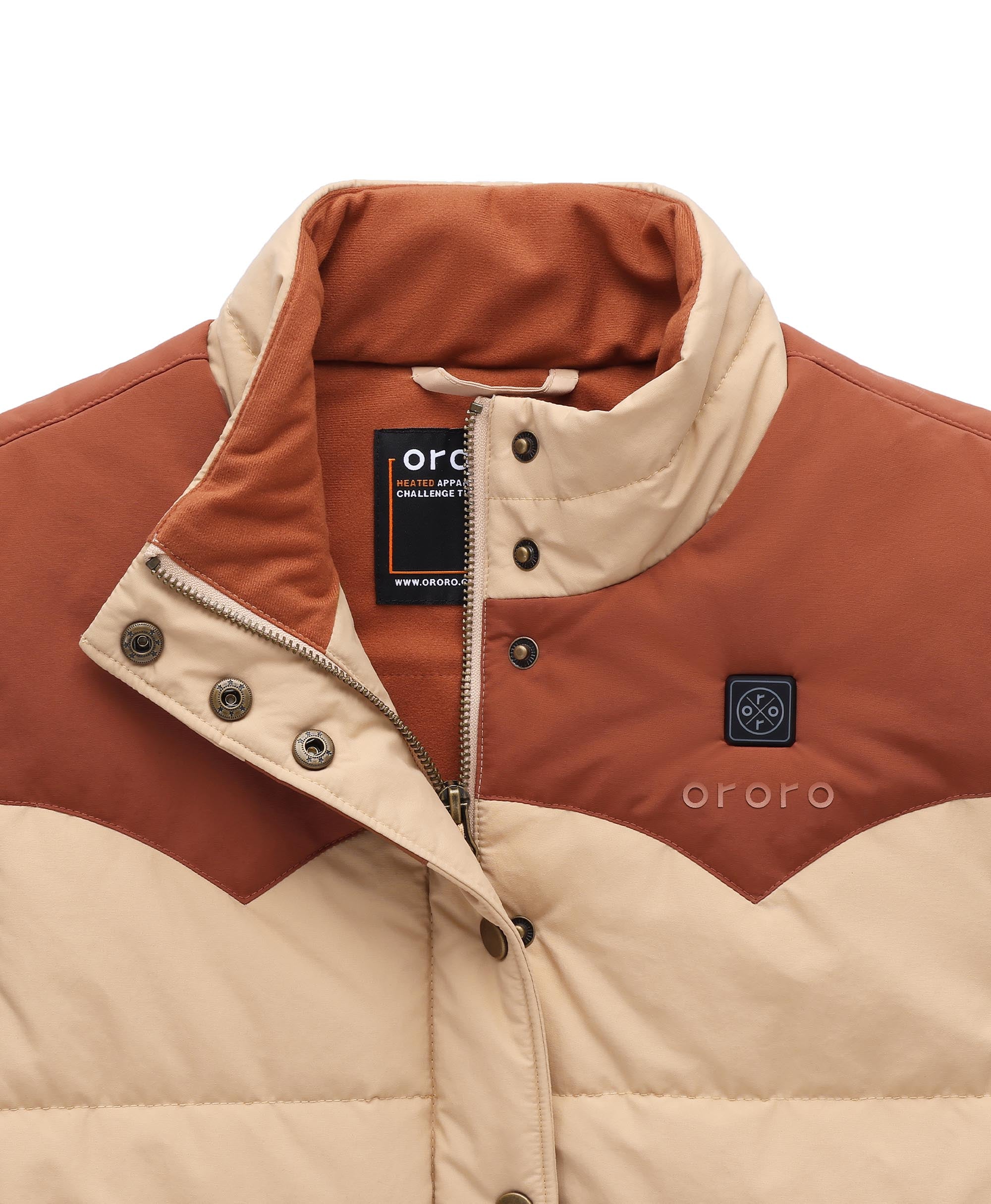 (Open-box) Amelia Women's Western Heated Vest(Battery Set Not Included) - Image 24