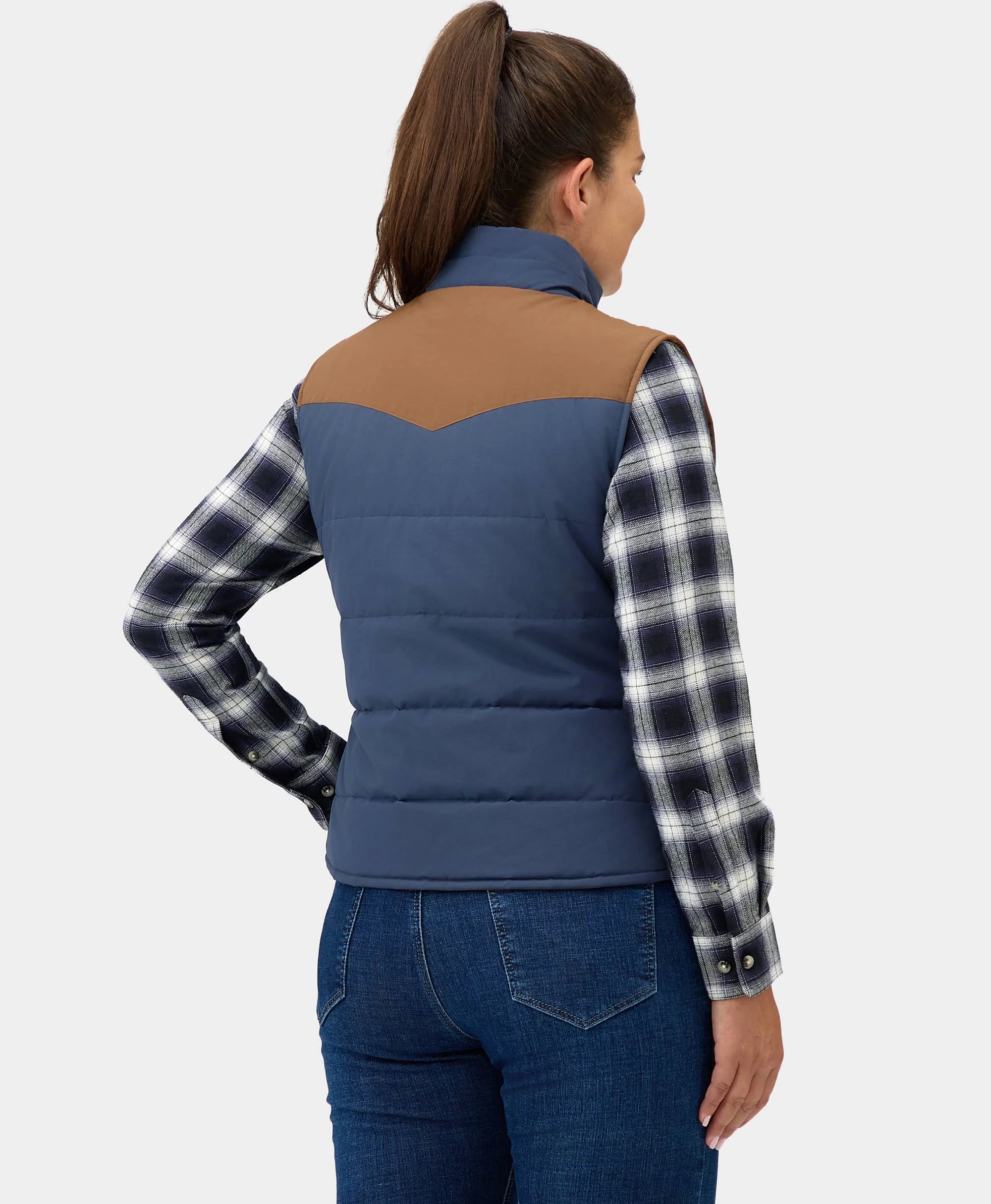 (Open-box) Amelia Women's Western Heated Vest(Battery Set Not Included) - Image 5
