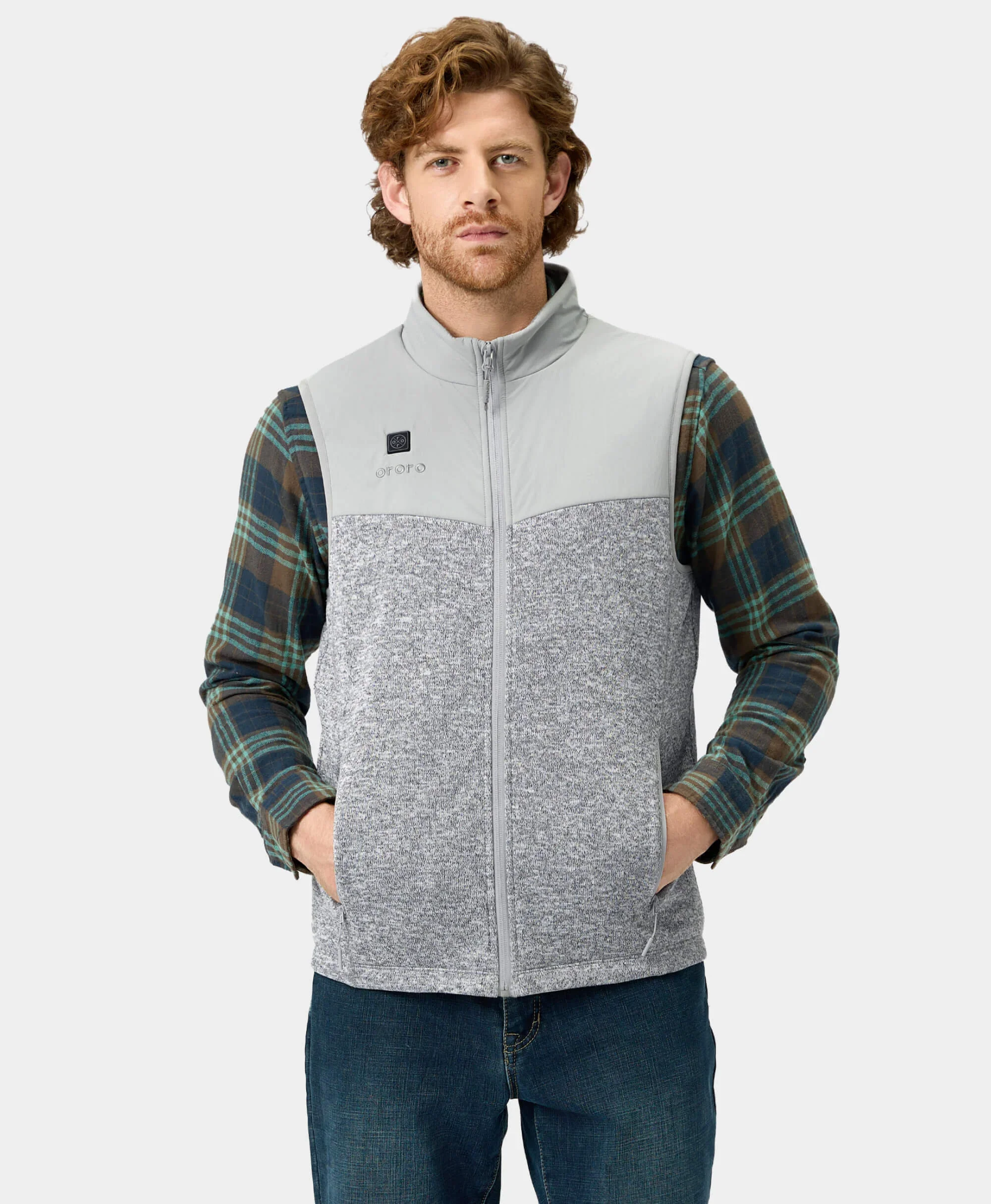 (Open-box) Augusta Men's Heated Sweater Fleece Vest(Battery Set Not Included) - Image 10
