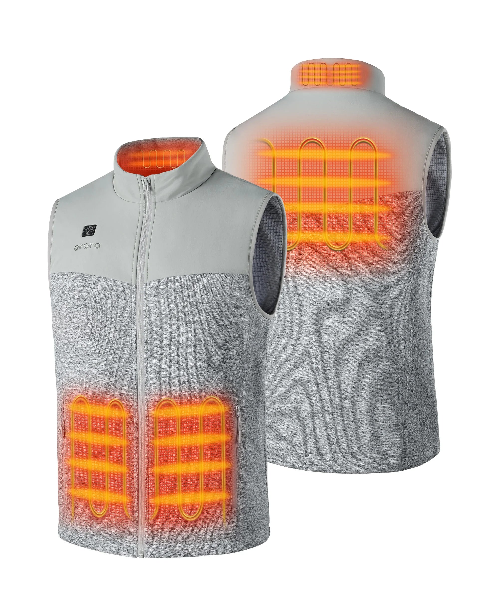 (Open-box) Augusta Men's Heated Sweater Fleece Vest(Battery Set Not Included) - Image 11