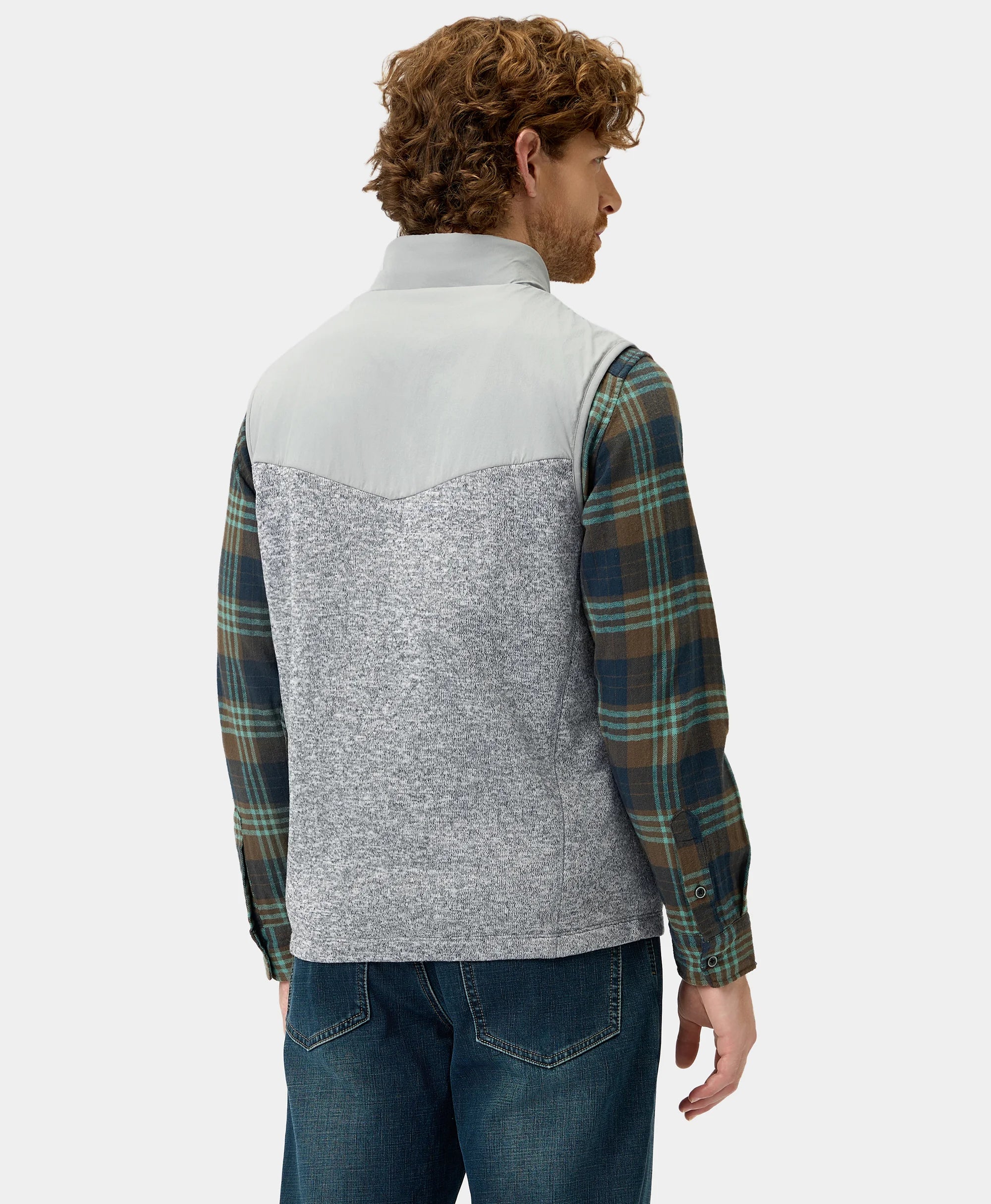 (Open-box) Augusta Men's Heated Sweater Fleece Vest(Battery Set Not Included) - Image 12