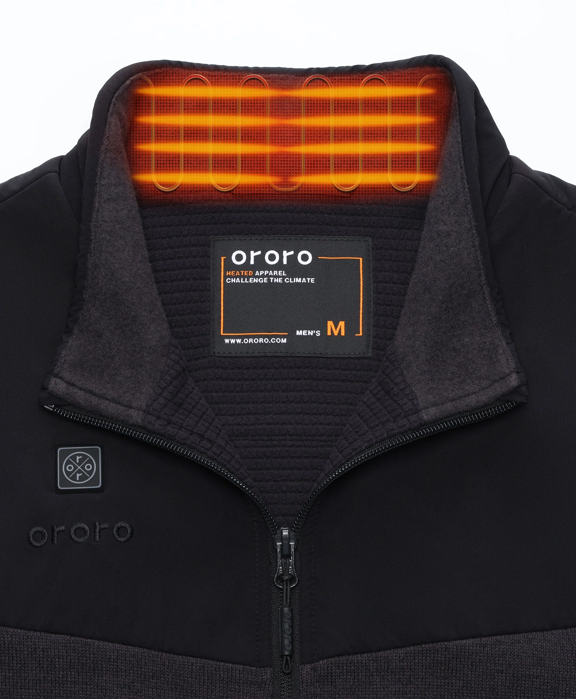 (Open-box) Augusta Men's Heated Sweater Fleece Vest(Battery Set Not Included) - Image 5