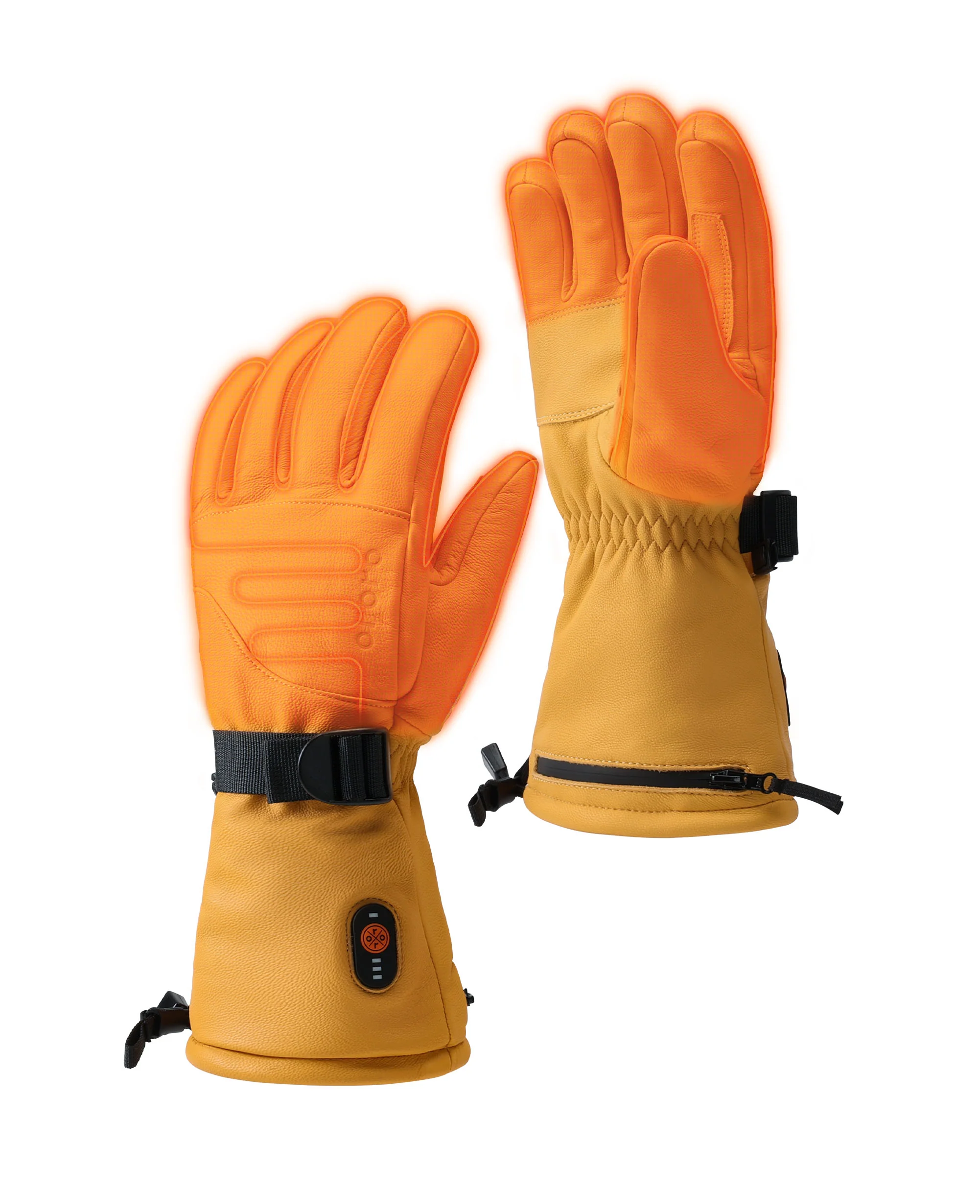 (Open-box) Boise Unisex Heated Full Leather Gloves - Image 14