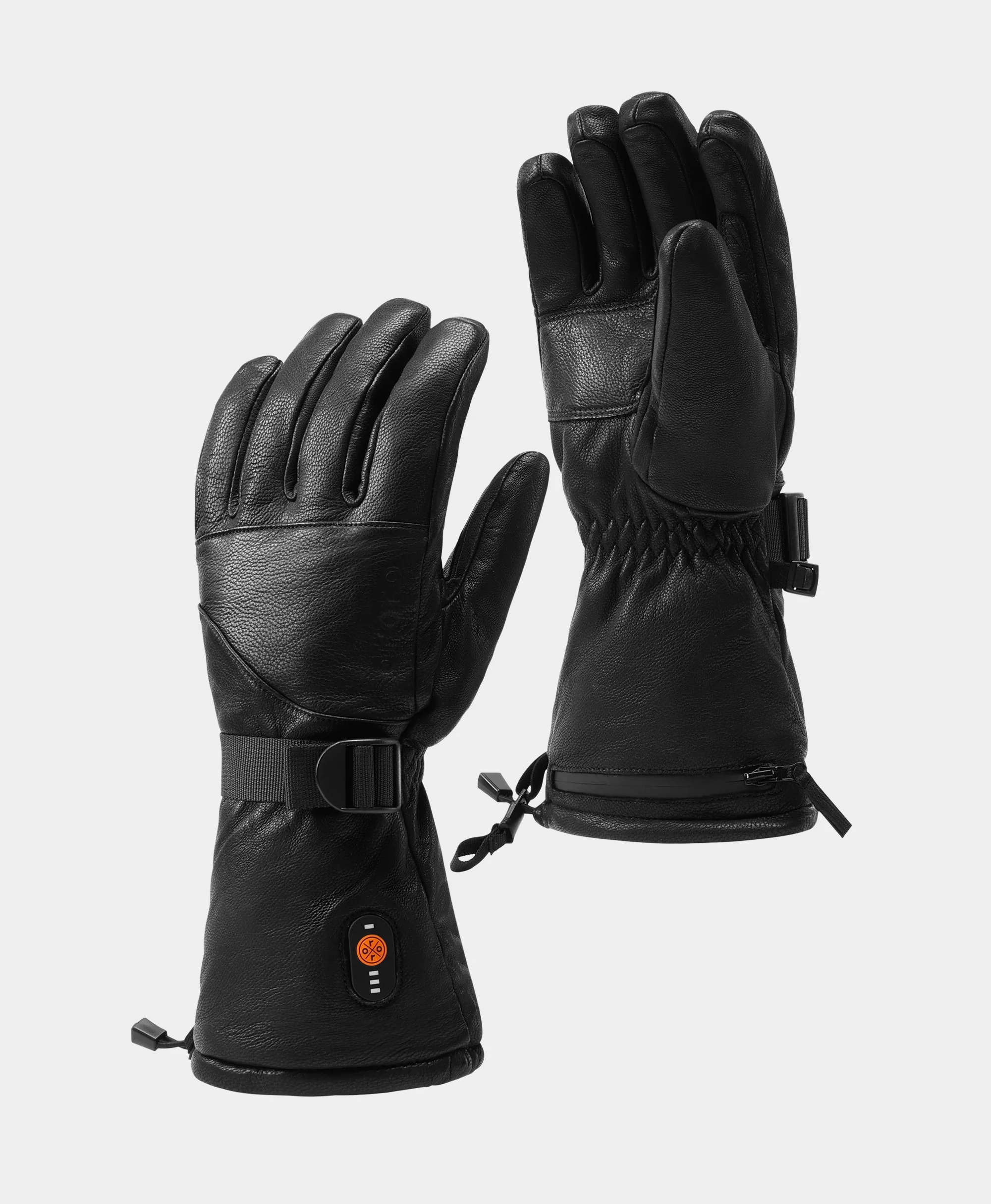 (Open-box) Boise Unisex Heated Full Leather Gloves - Image 2