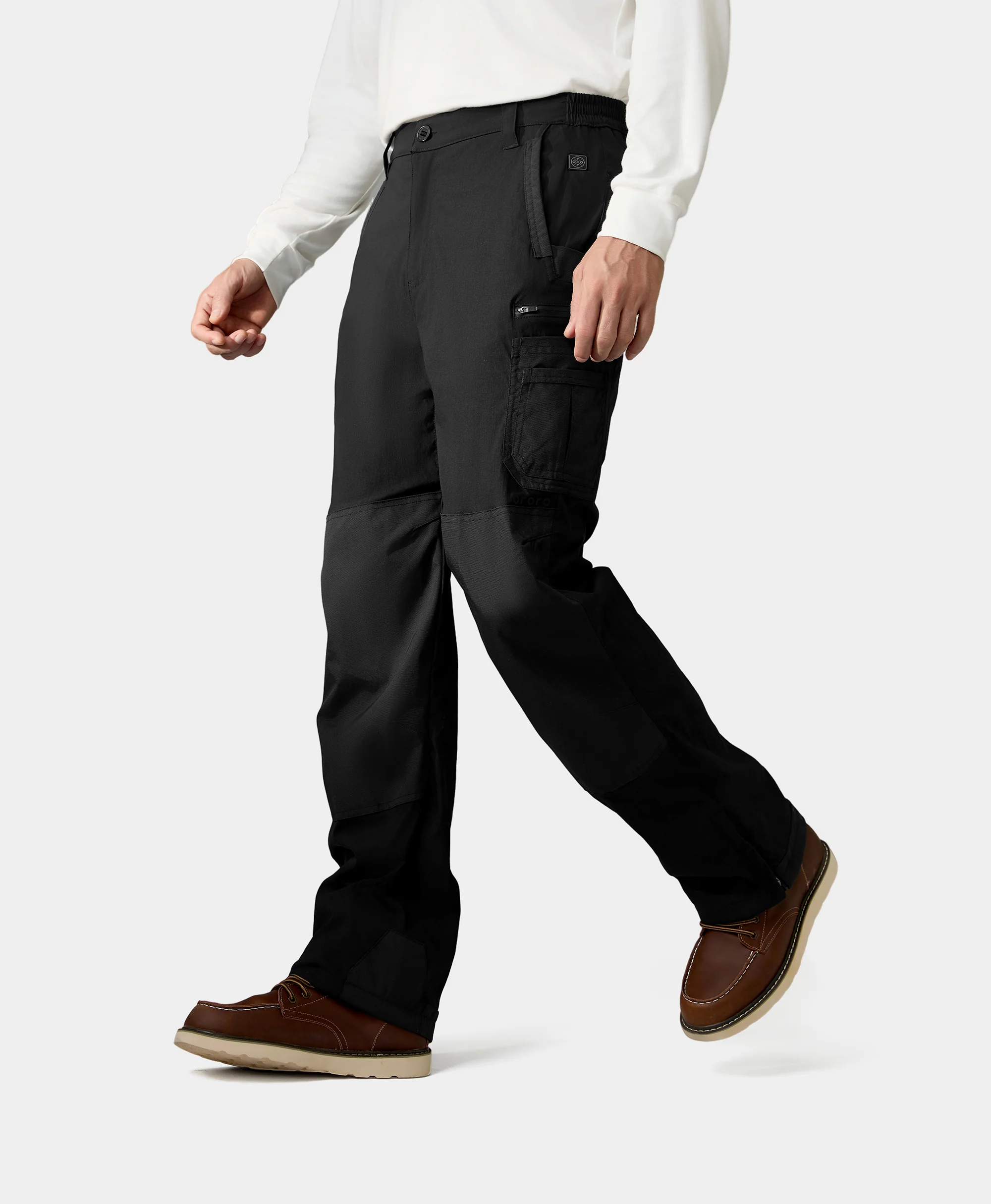 Bristol Men's Heated Fleece Lined Utility Pants - Image 3
