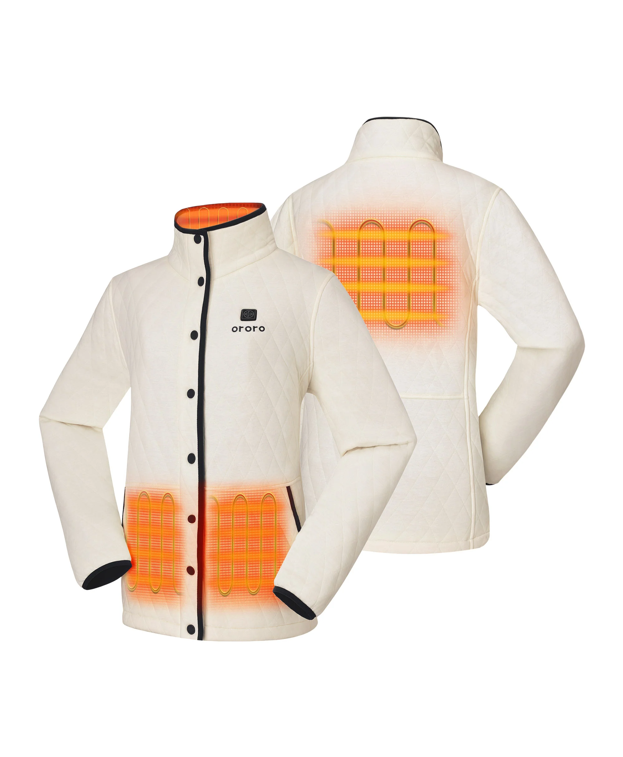 Chalet Women's Heated Quilted Jacket (Final Sale) - Image 2