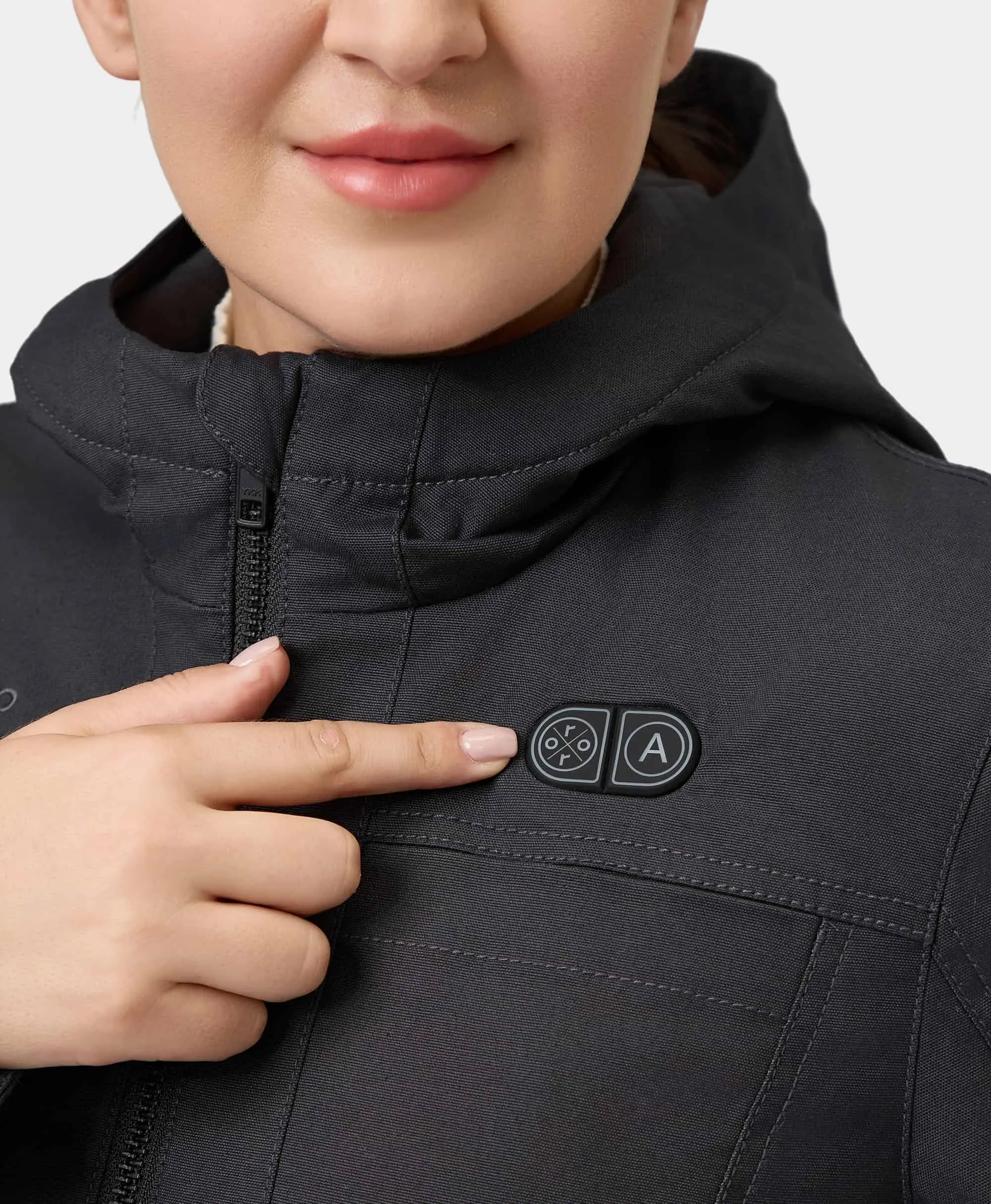 (Open-box) Cheyenne Women's 5-Zone Dual-Control Heated Canvas Jacket(Battery Set Not Included) - Image 10