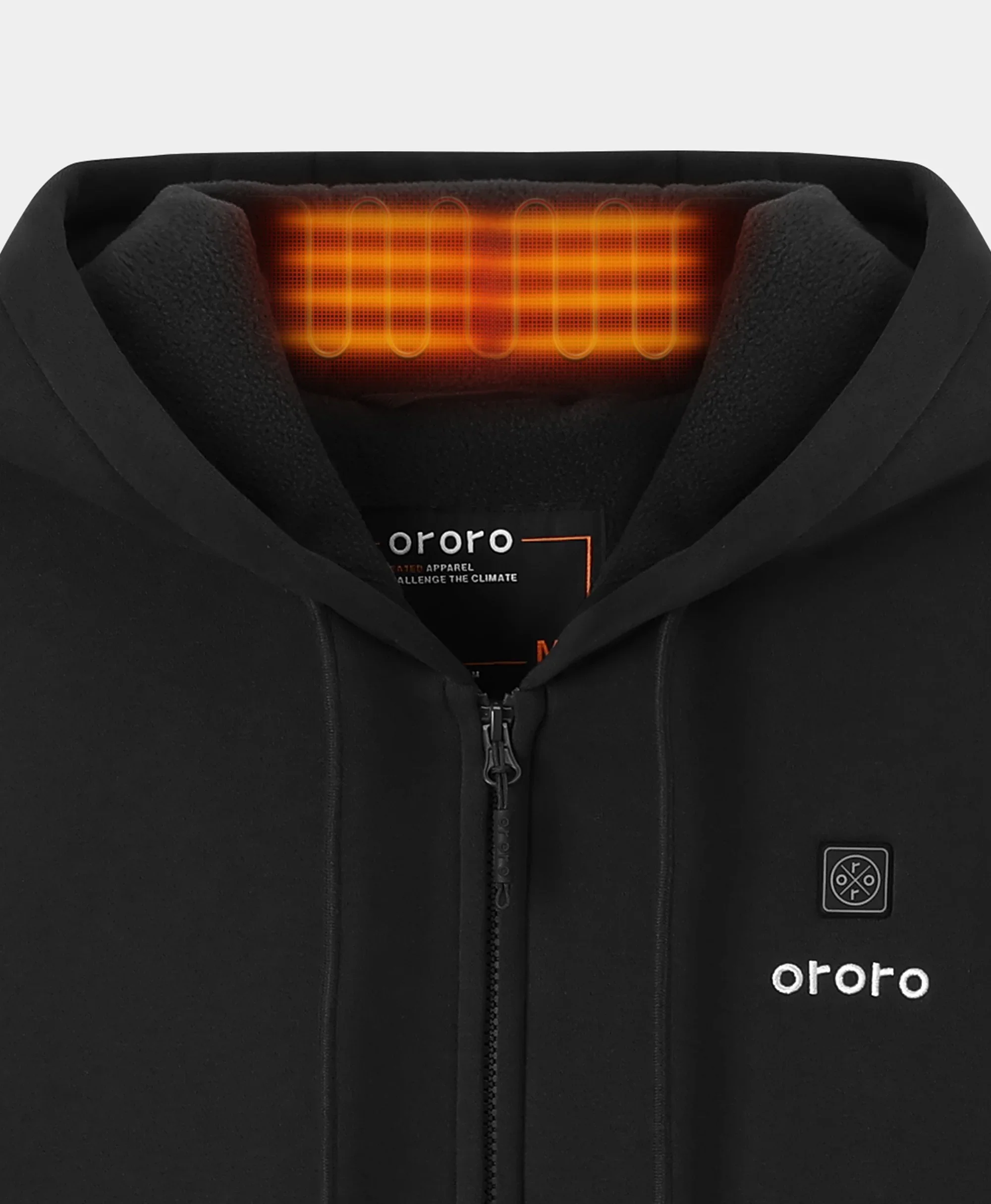 Element Unisex 4-Zone Fleece Heated Hoodie - Image 25