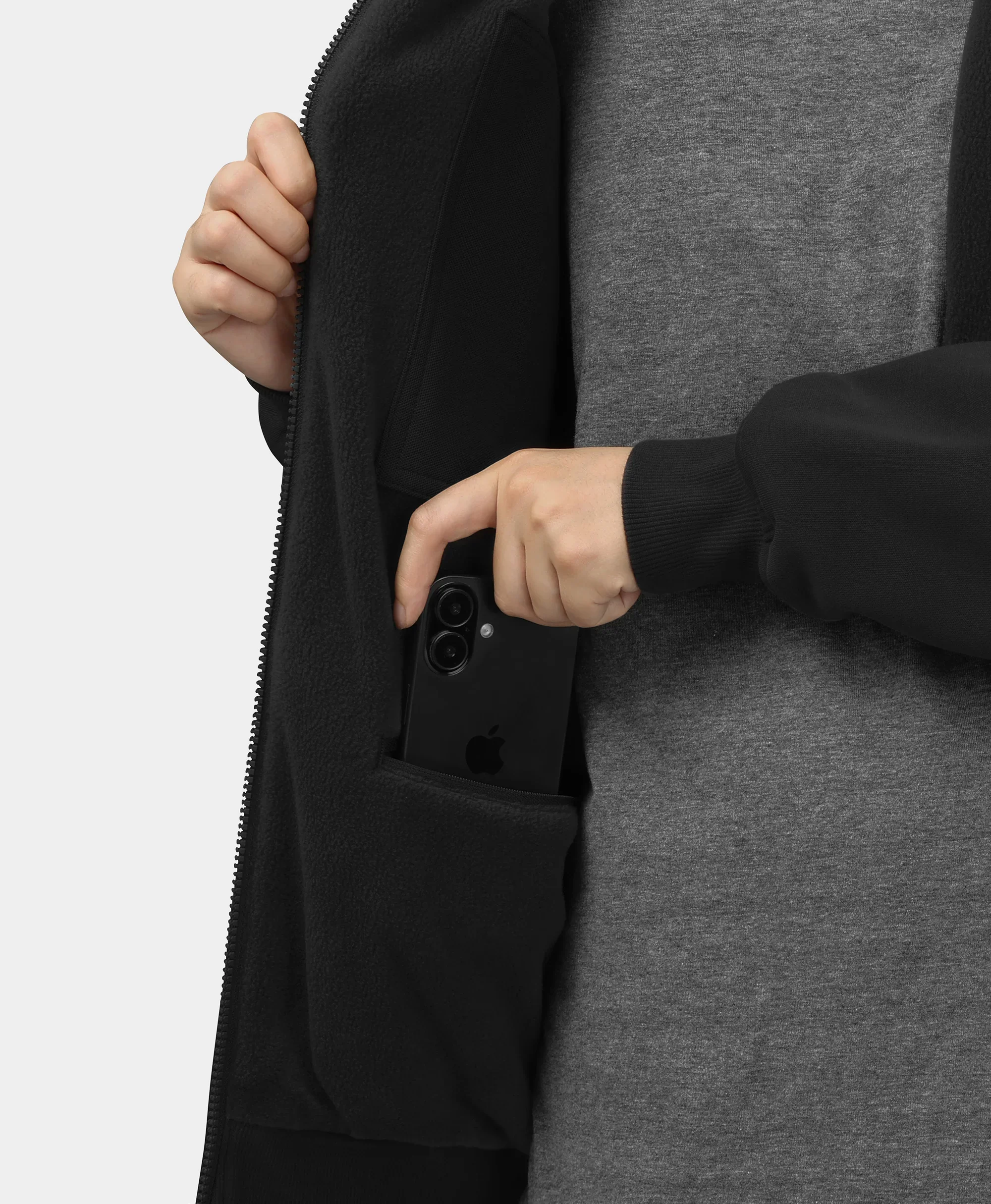 Element Unisex 4-Zone Fleece Heated Hoodie - Image 30