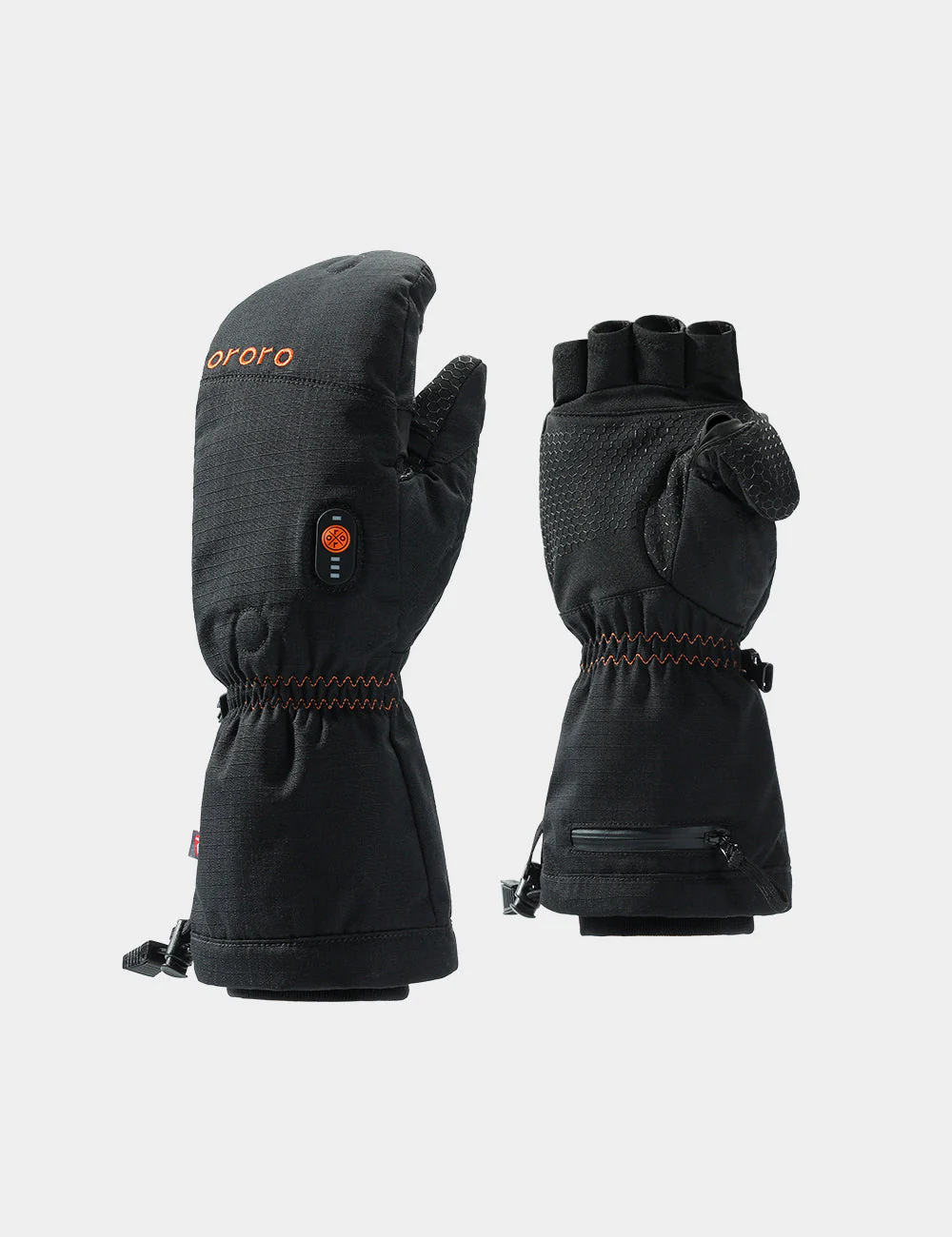 (Open-Box) Fargo Heated Flip Top Mittens - Unisex - Image 2
