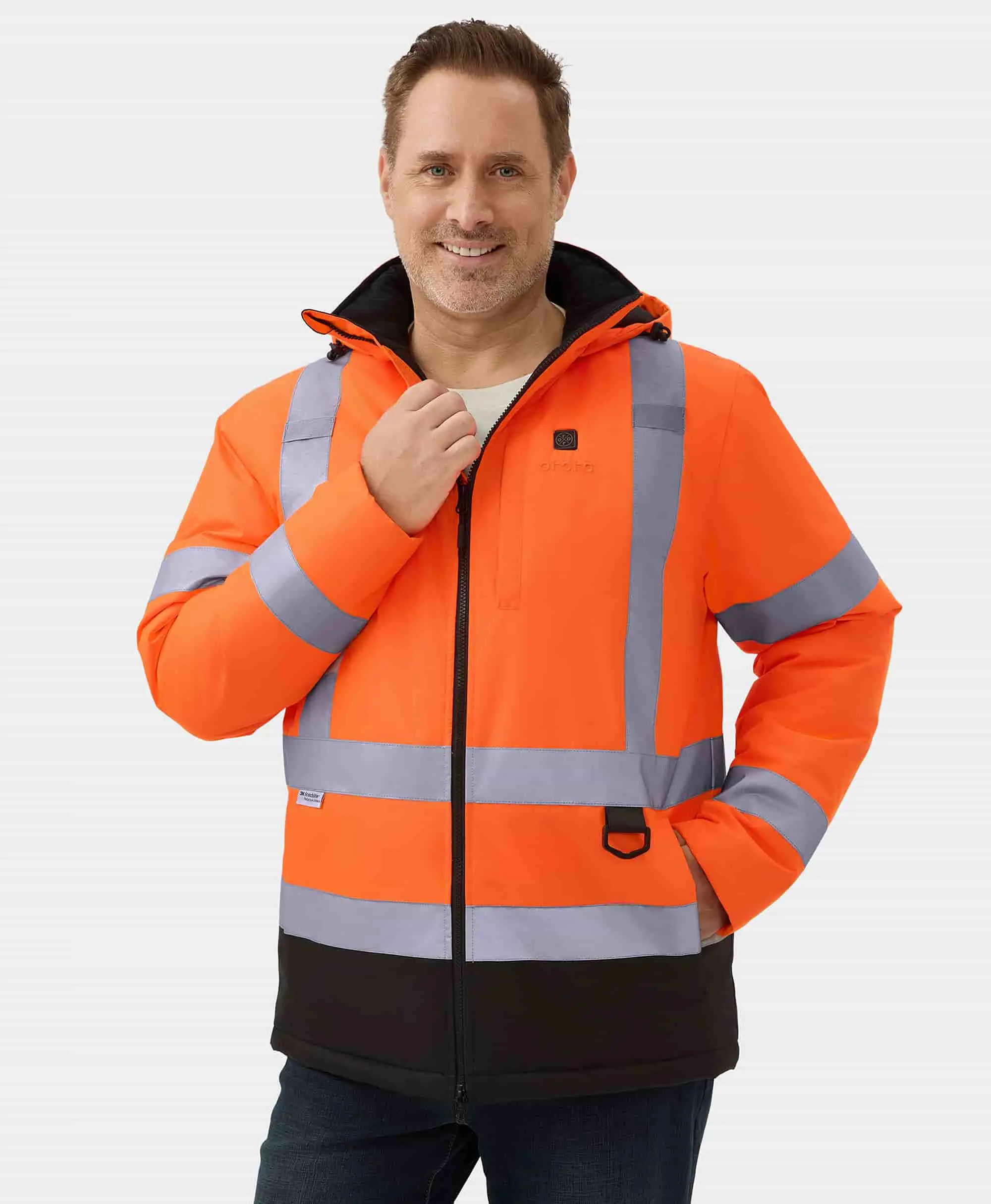(Open-box) Flagstaff Men's Heated High-Visibility Jacket(Battery Set Not Included) - Image 11