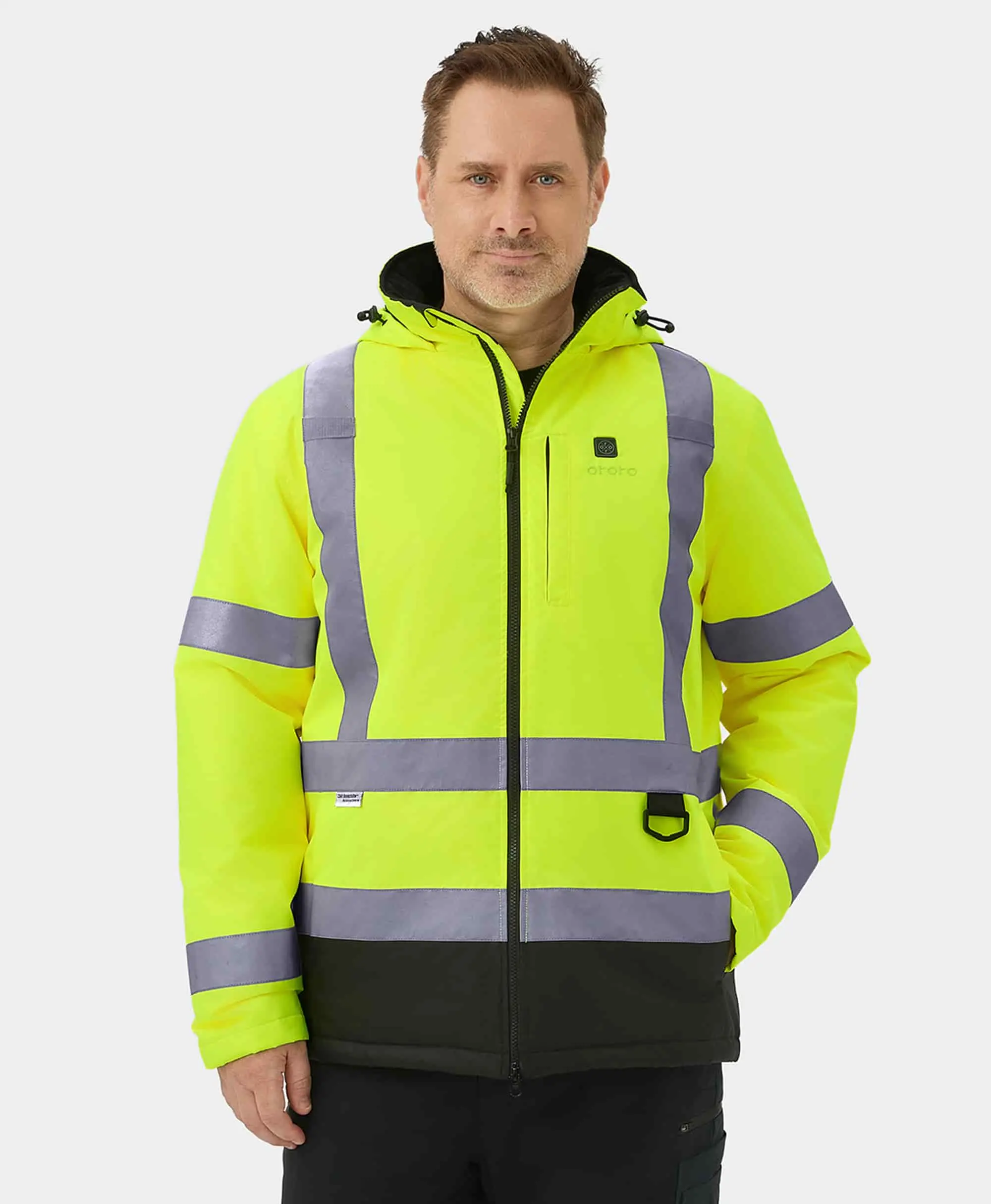 (Open-box) Flagstaff Men's Heated High-Visibility Jacket(Battery Set Not Included) - Image 2