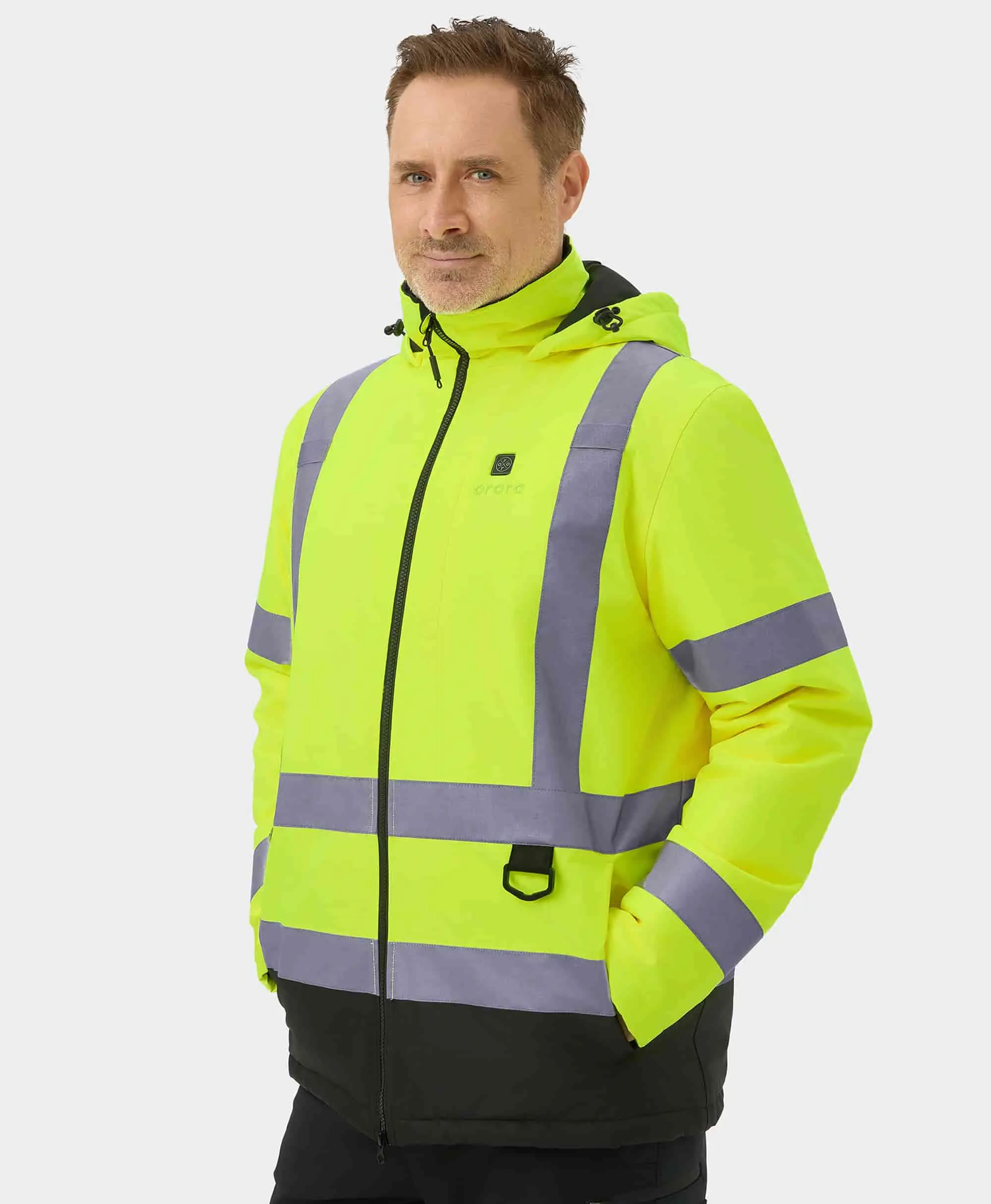 (Open-box) Flagstaff Men's Heated High-Visibility Jacket(Battery Set Not Included) - Image 3