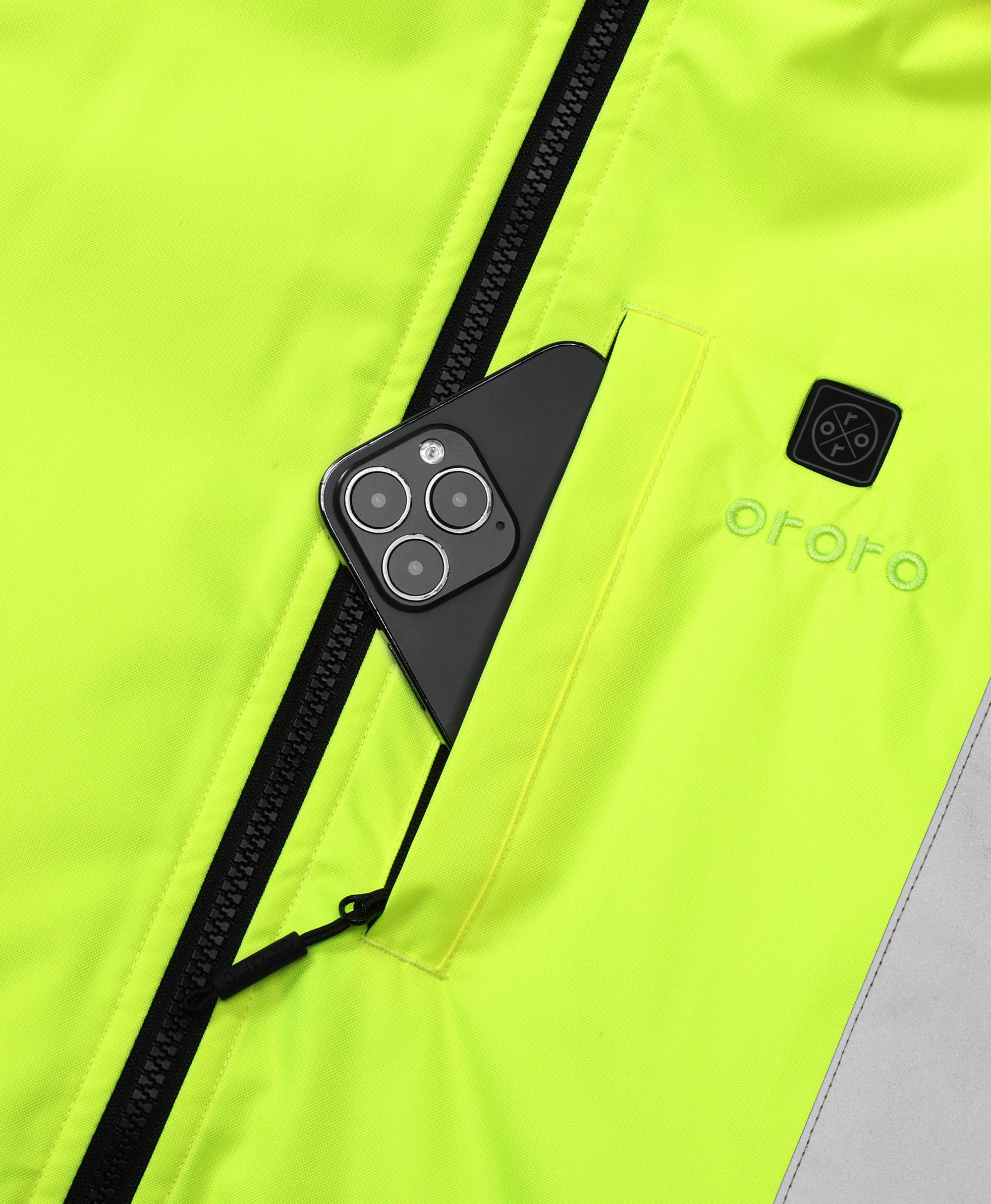 (Open-box) Flagstaff Men's Heated High-Visibility Jacket(Battery Set Not Included) - Image 6