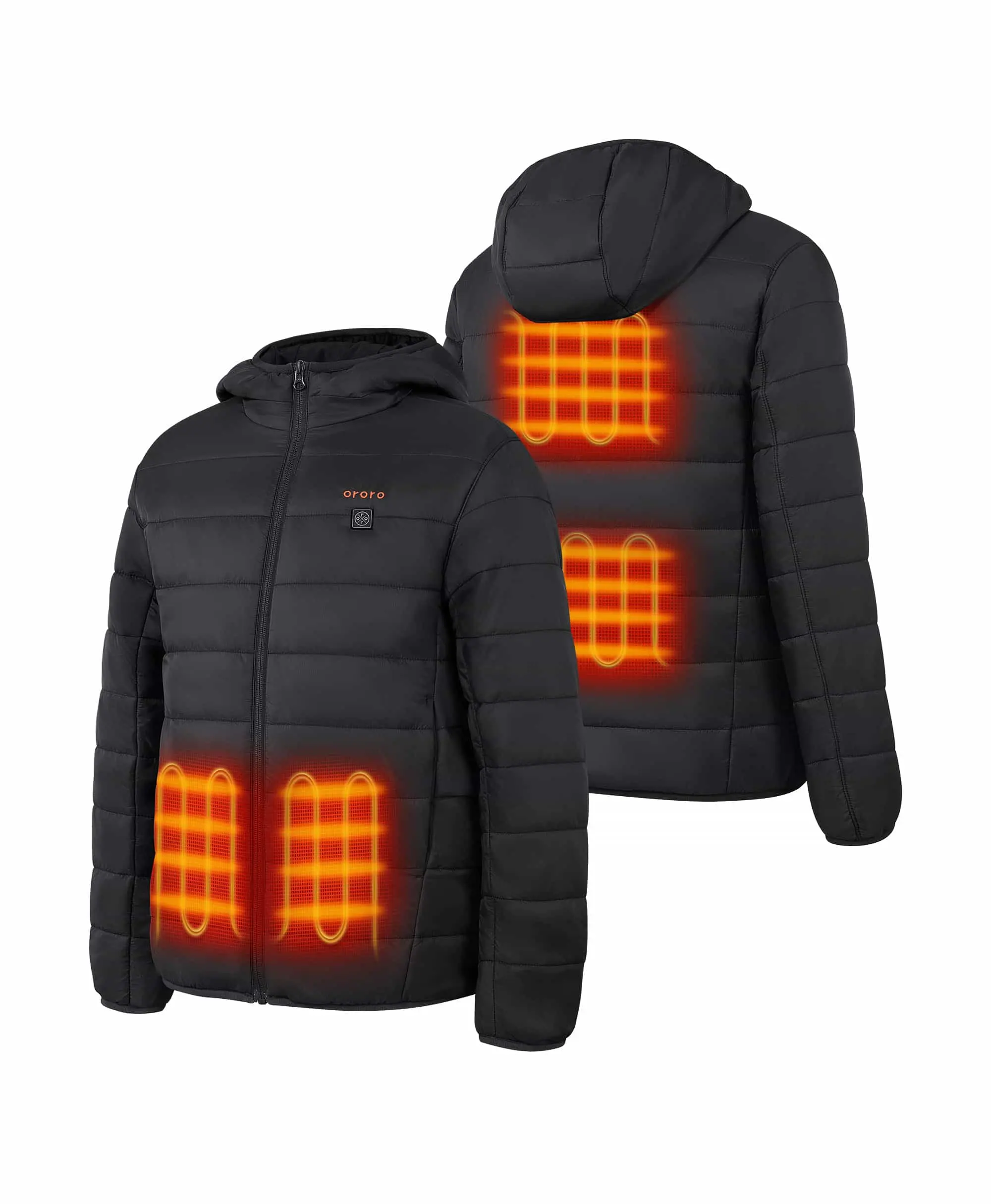 Kids' 4-Zone Heated Lightweight Puffer Jacket - Image 13