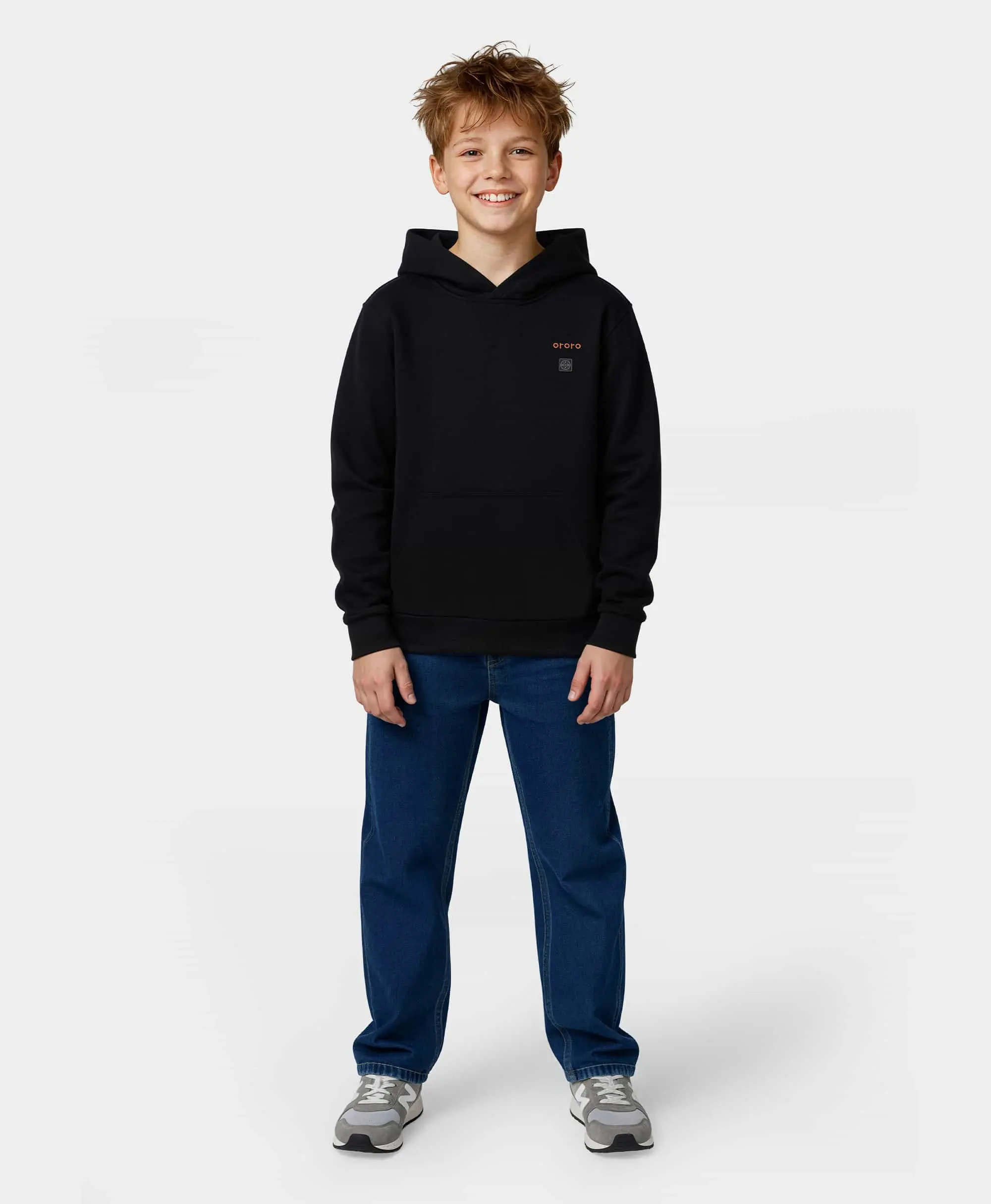 Kids' 4-Zone Heated Pullover Hoodie - Image 4
