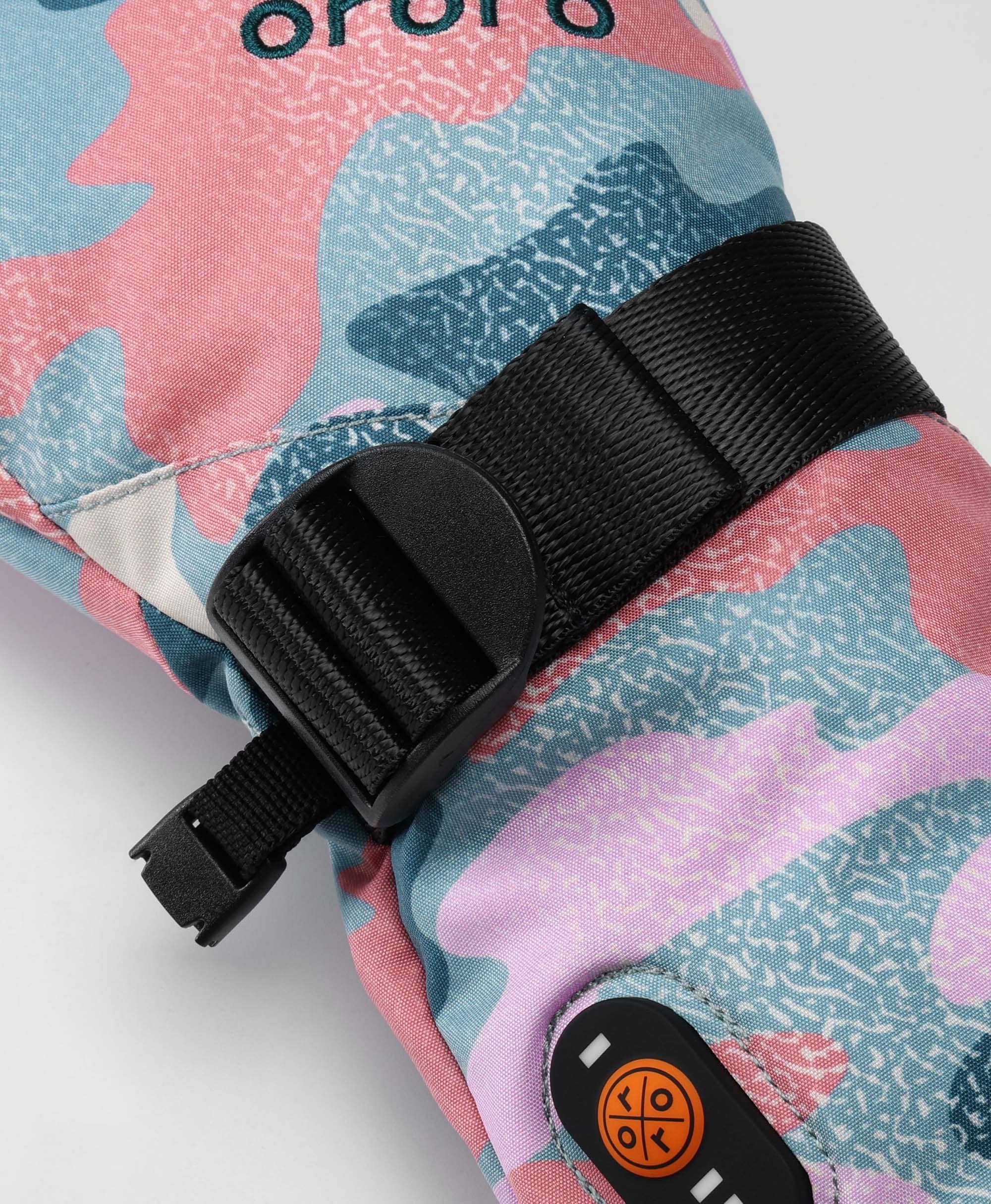 (Open-box) Kyoto Women's Colorprint Heated Lightweight Gloves - Image 6