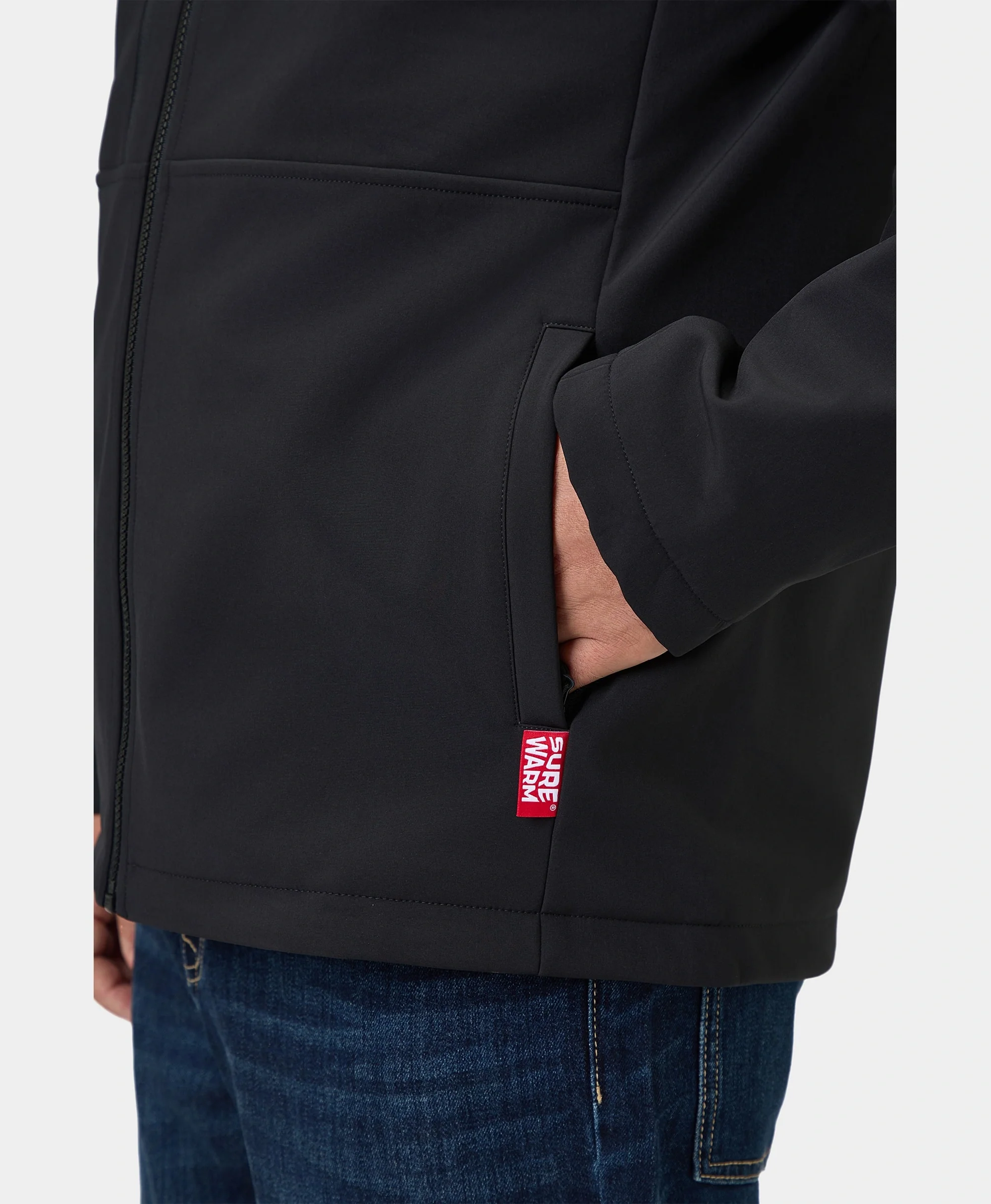 (Open-box) Maverick SureWarm® Men's 6-Zone Dual-Control Heated Softshell Jacket (Battery Set Not Included) - Image 8