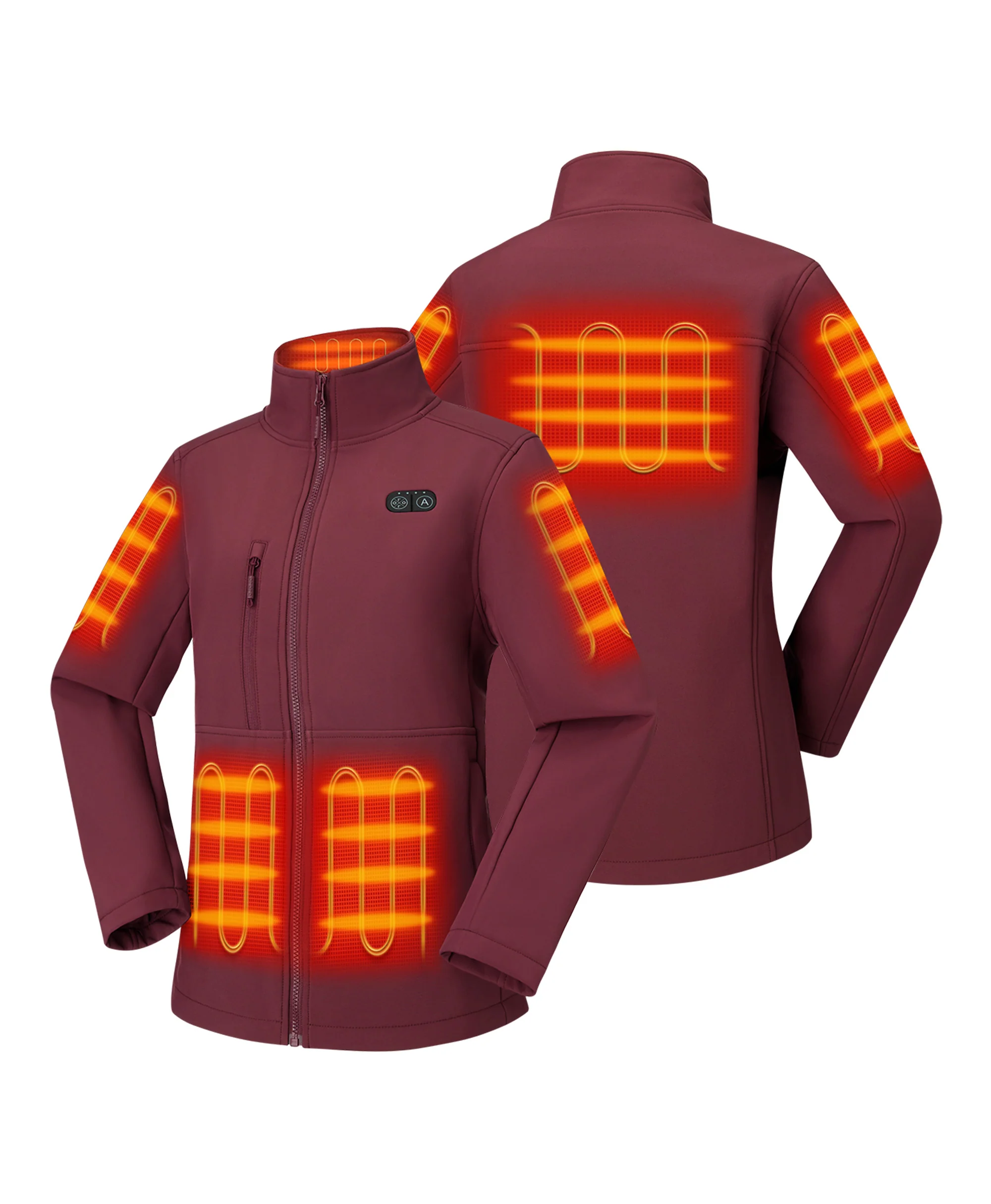 (Open-box) Maverick SureWarm® Women's 6-Zone Dual-Control Heated Softshell Jacket(Battery Set Not Included) - Image 15