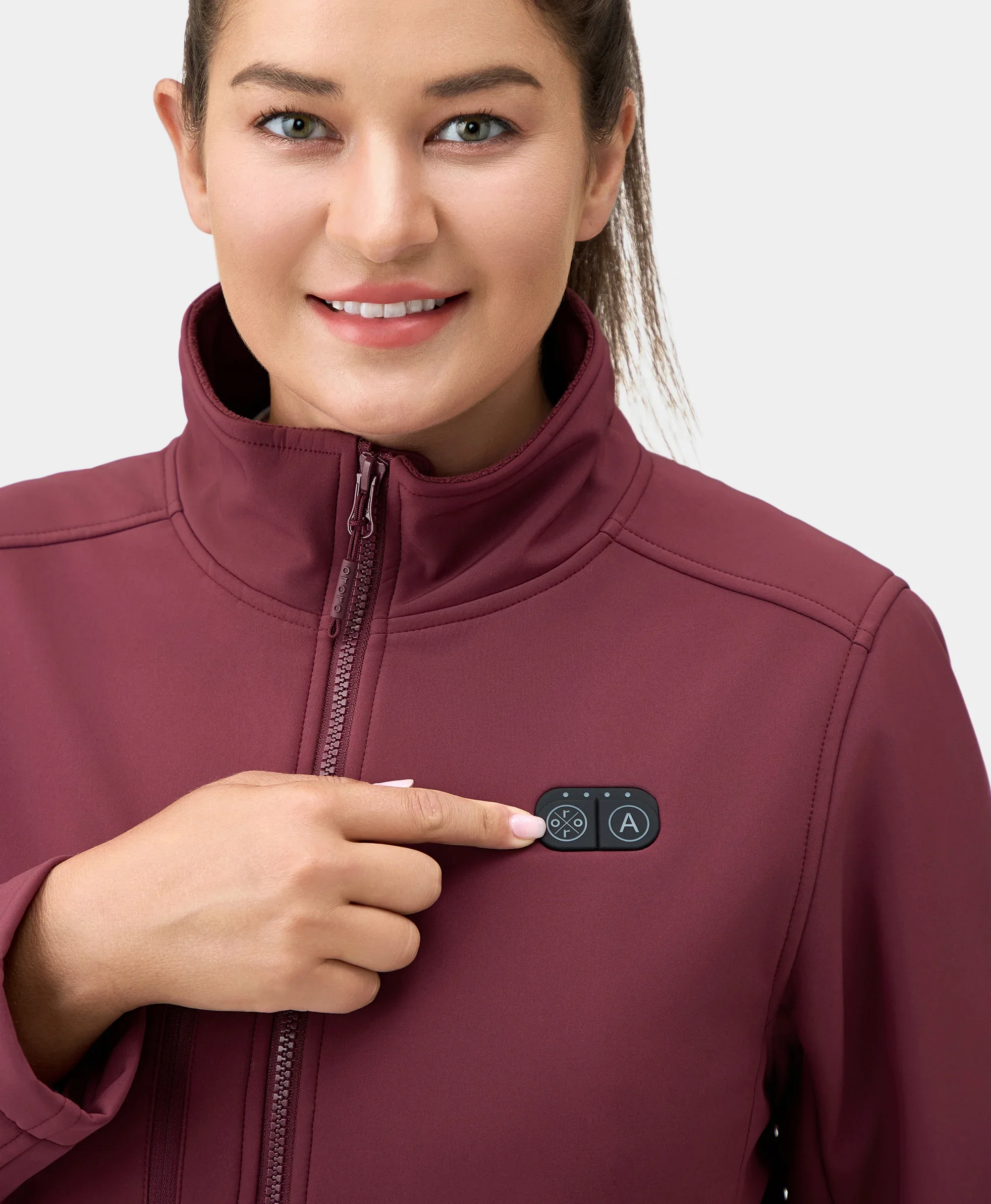 (Open-box) Maverick SureWarm® Women's 6-Zone Dual-Control Heated Softshell Jacket(Battery Set Not Included) - Image 20